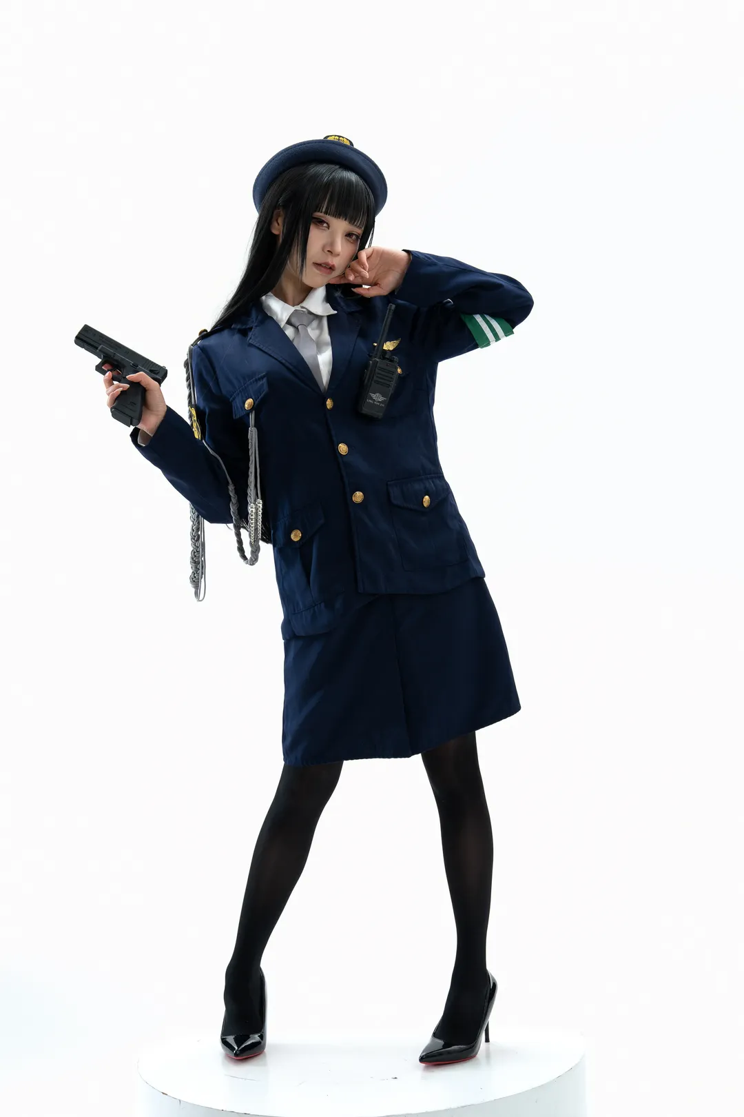 【调月莉音cos】碧蓝档案白棚制服私设拍摄 - 第 3 张