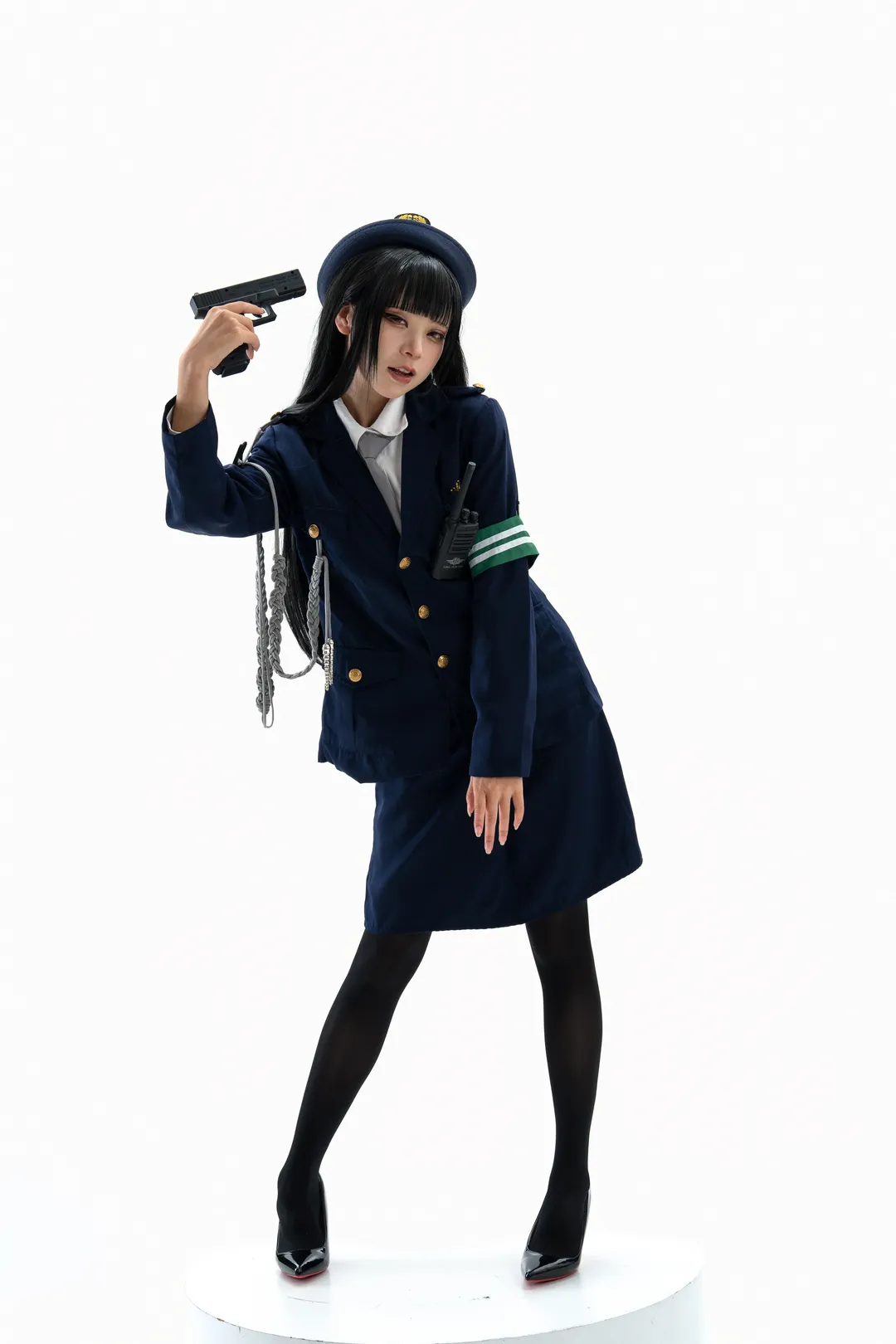 【调月莉音cos】碧蓝档案白棚制服私设拍摄 - 第 4 张