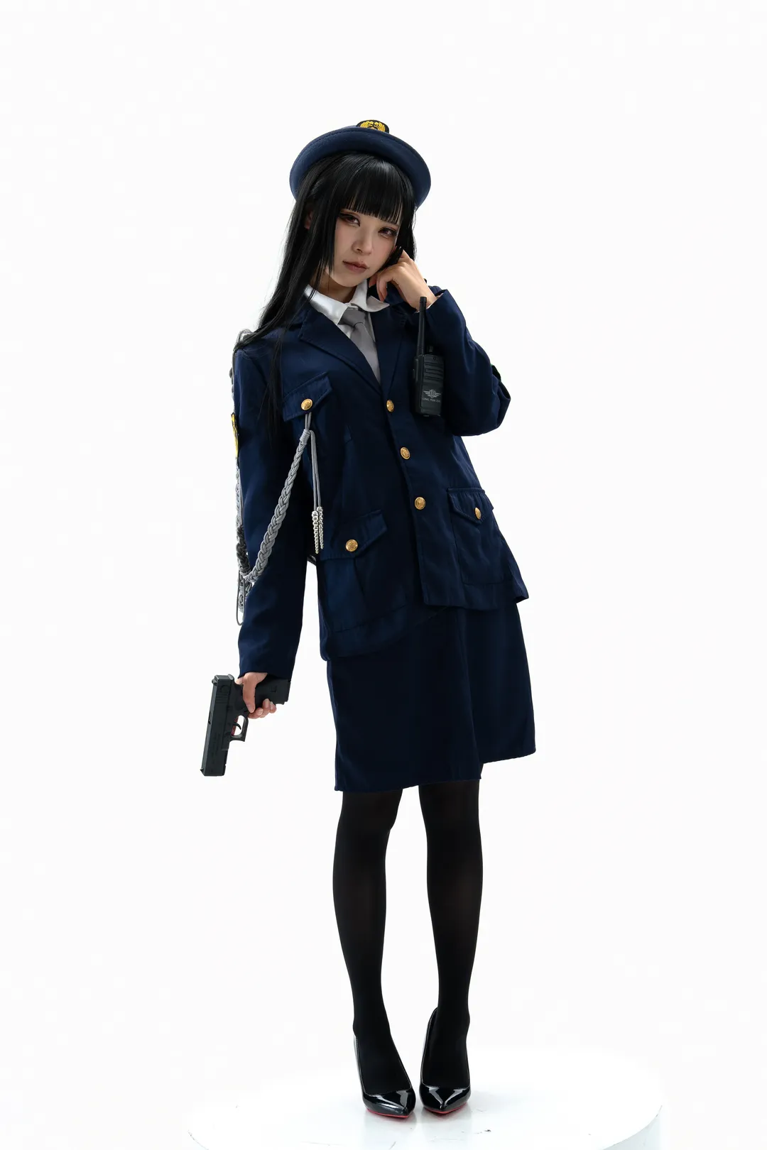 【调月莉音cos】碧蓝档案白棚制服私设拍摄 - 第 5 张