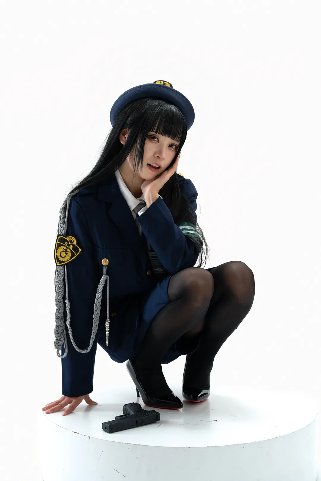 【调月莉音cos】碧蓝档案白棚制服私设拍摄 - 第 7 张