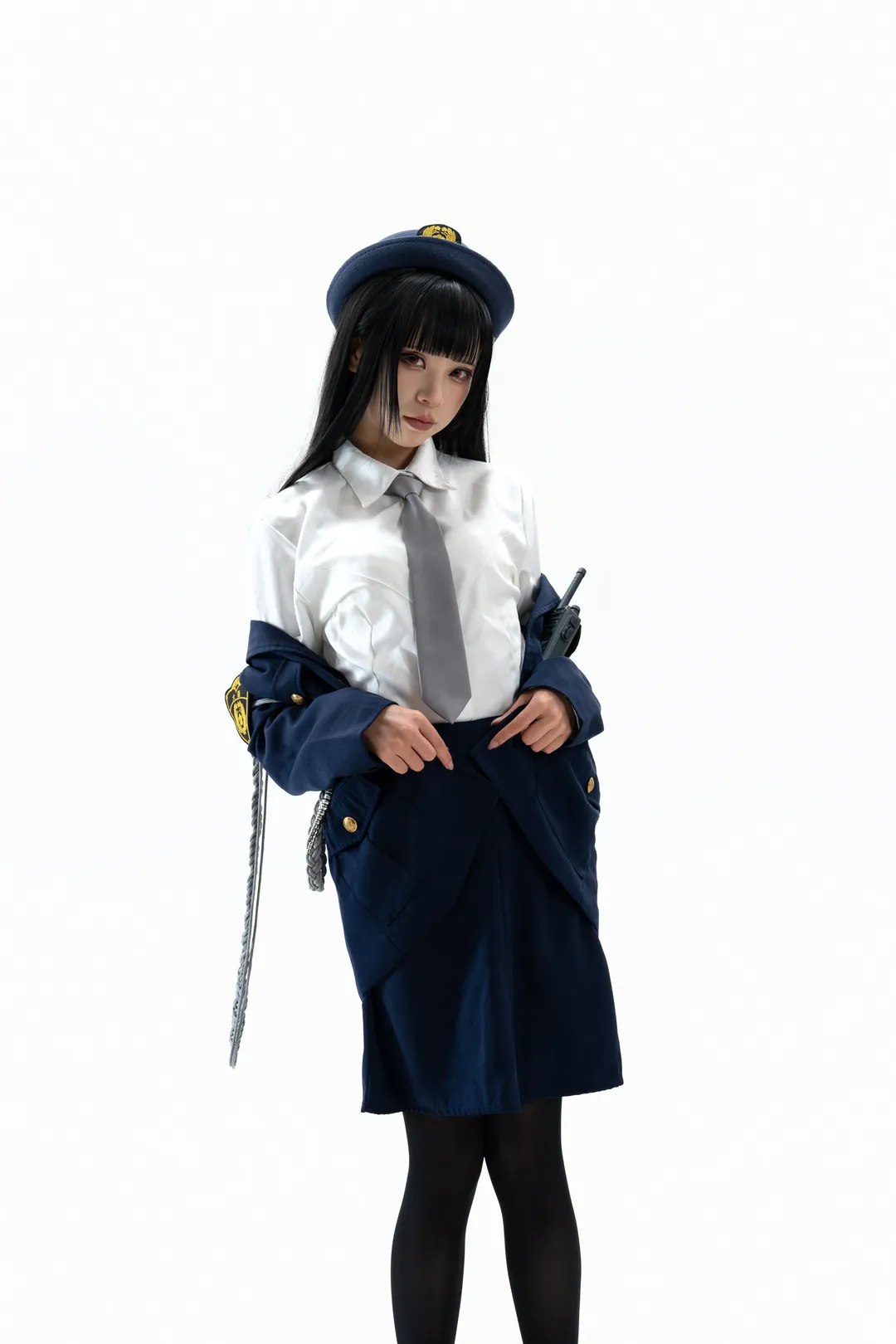 【调月莉音cos】碧蓝档案白棚制服私设拍摄 - 第 8 张