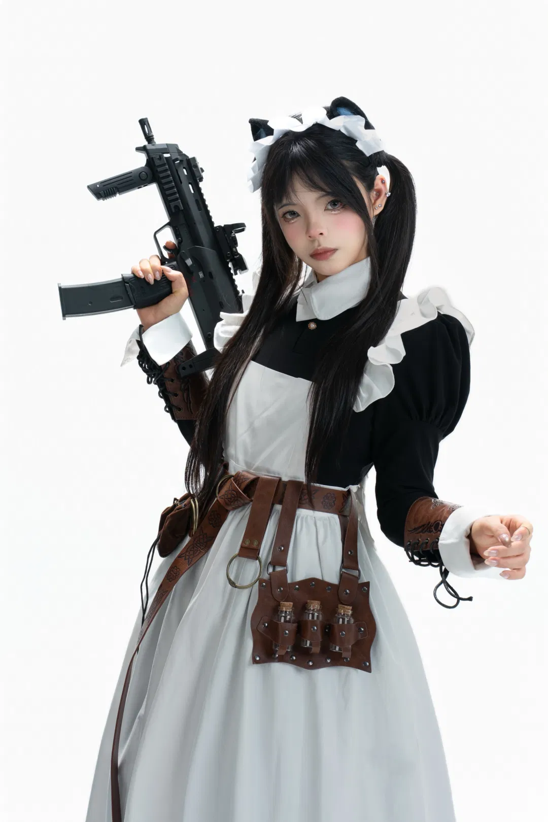 猫娘女仆与MP7冲锋枪的反差感绝了 - 第 10 张