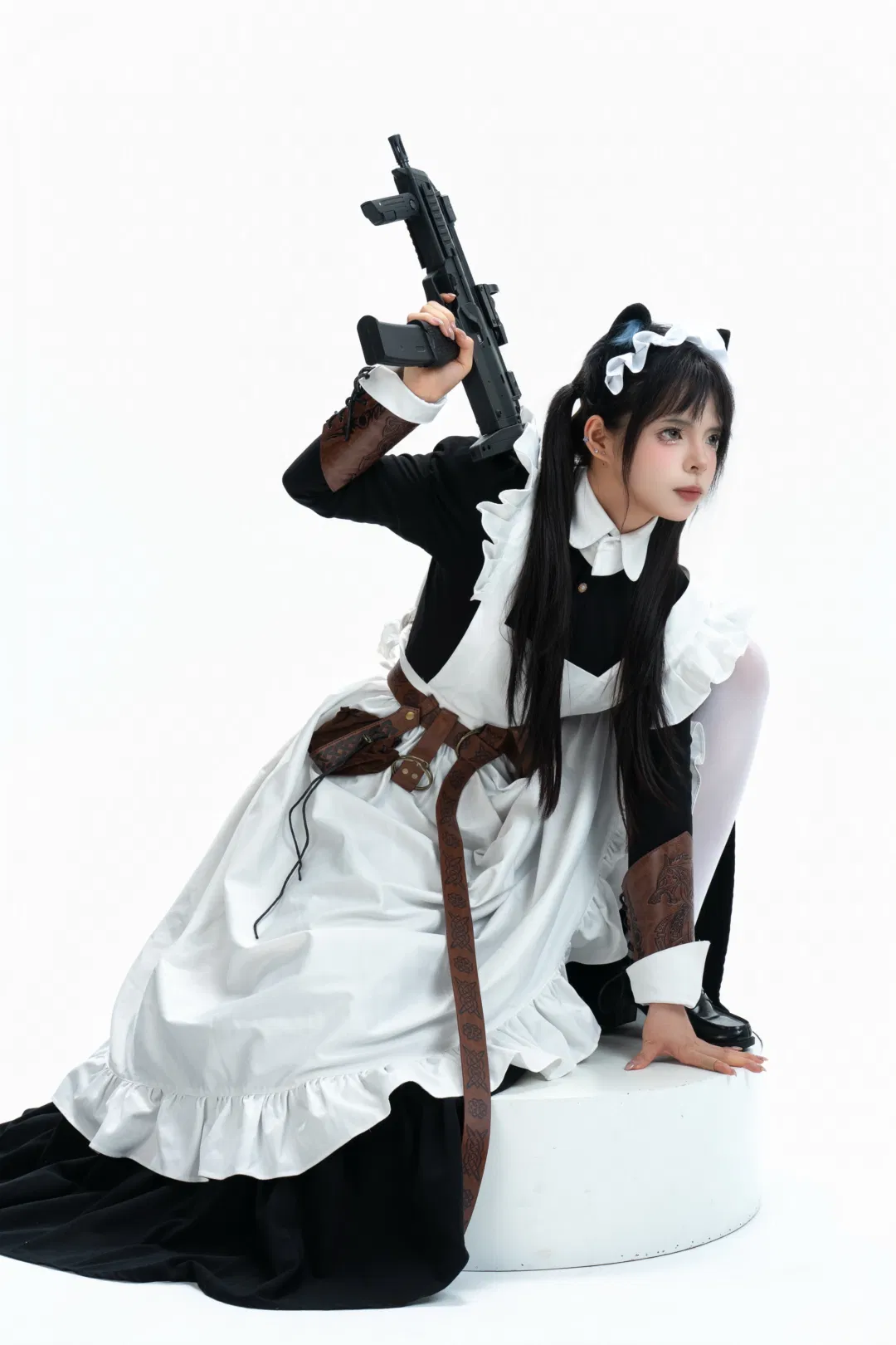 猫娘女仆与MP7冲锋枪的反差感绝了 - 第 5 张