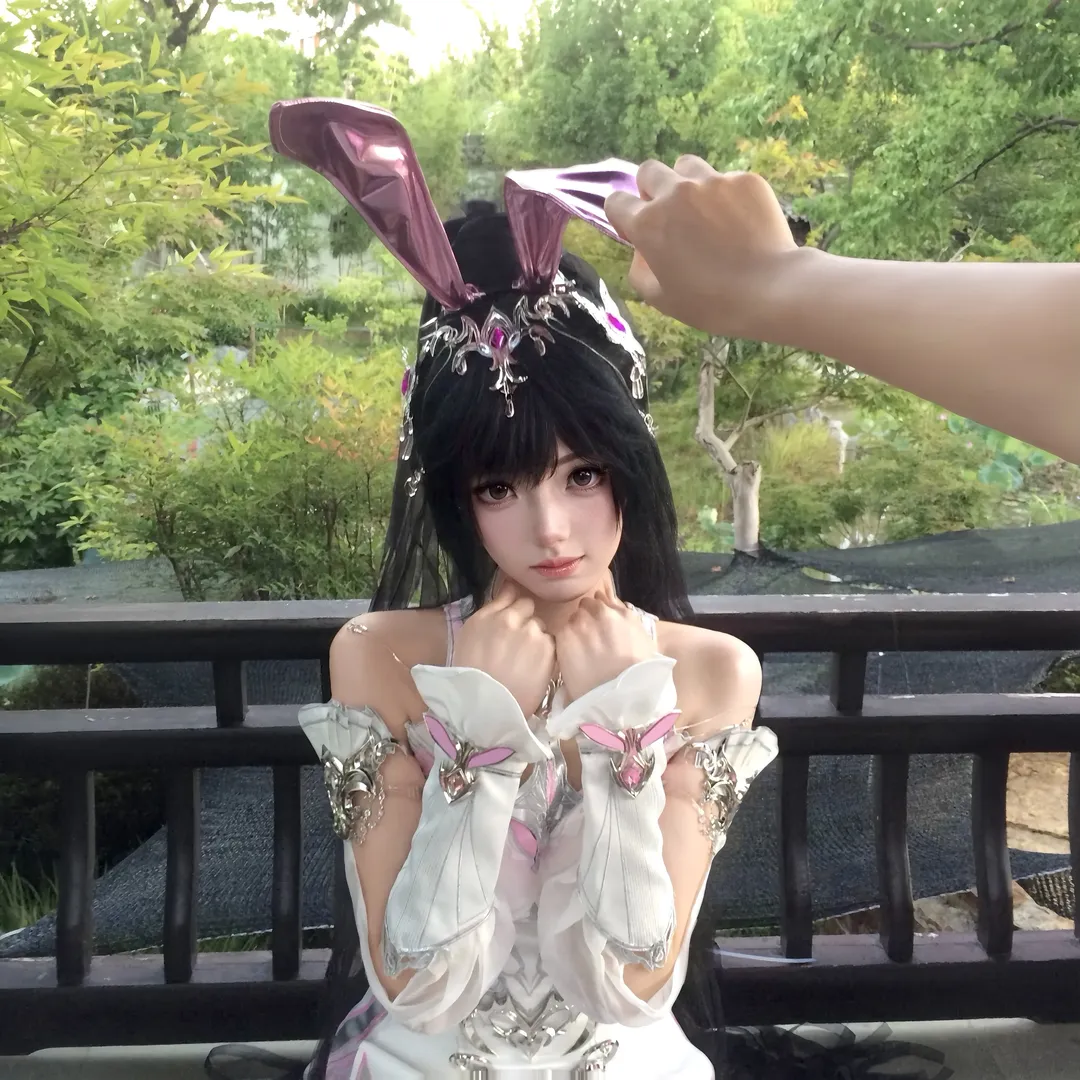 【小舞cos】斗罗大陆里的兔耳精灵 - 第 1 张