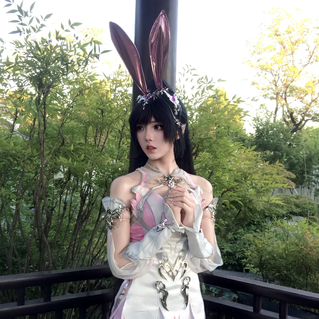 【小舞cos】斗罗大陆里的兔耳精灵 - 第 2 张