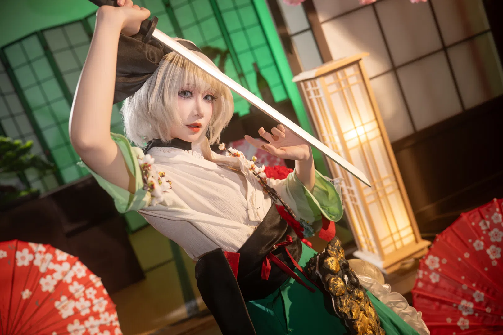 【魂魄妖夢cos】東方project半靈劍士的日式庭院斬擊 - 第 1 張