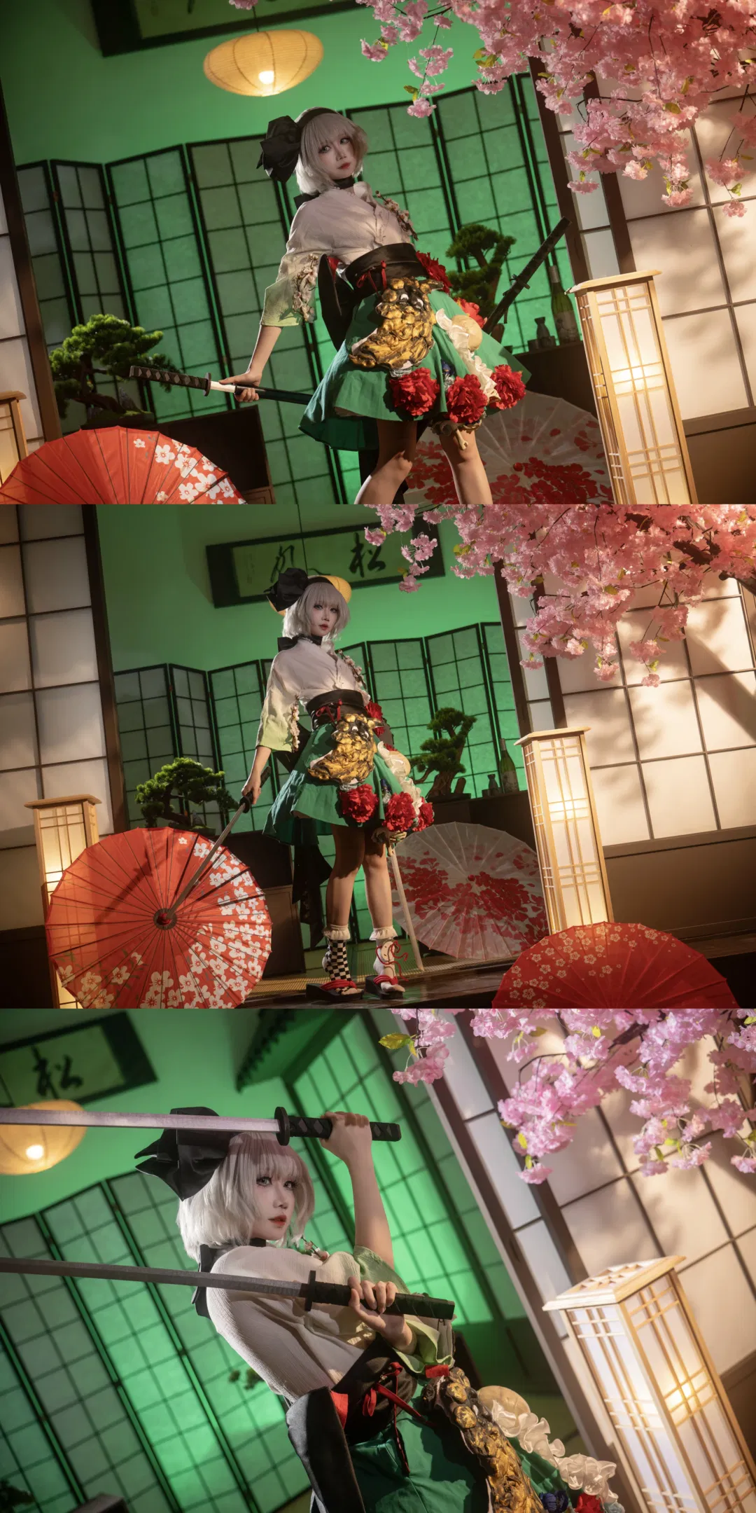 【魂魄妖夢cos】東方project半靈劍士的日式庭院斬擊 - 第 2 張