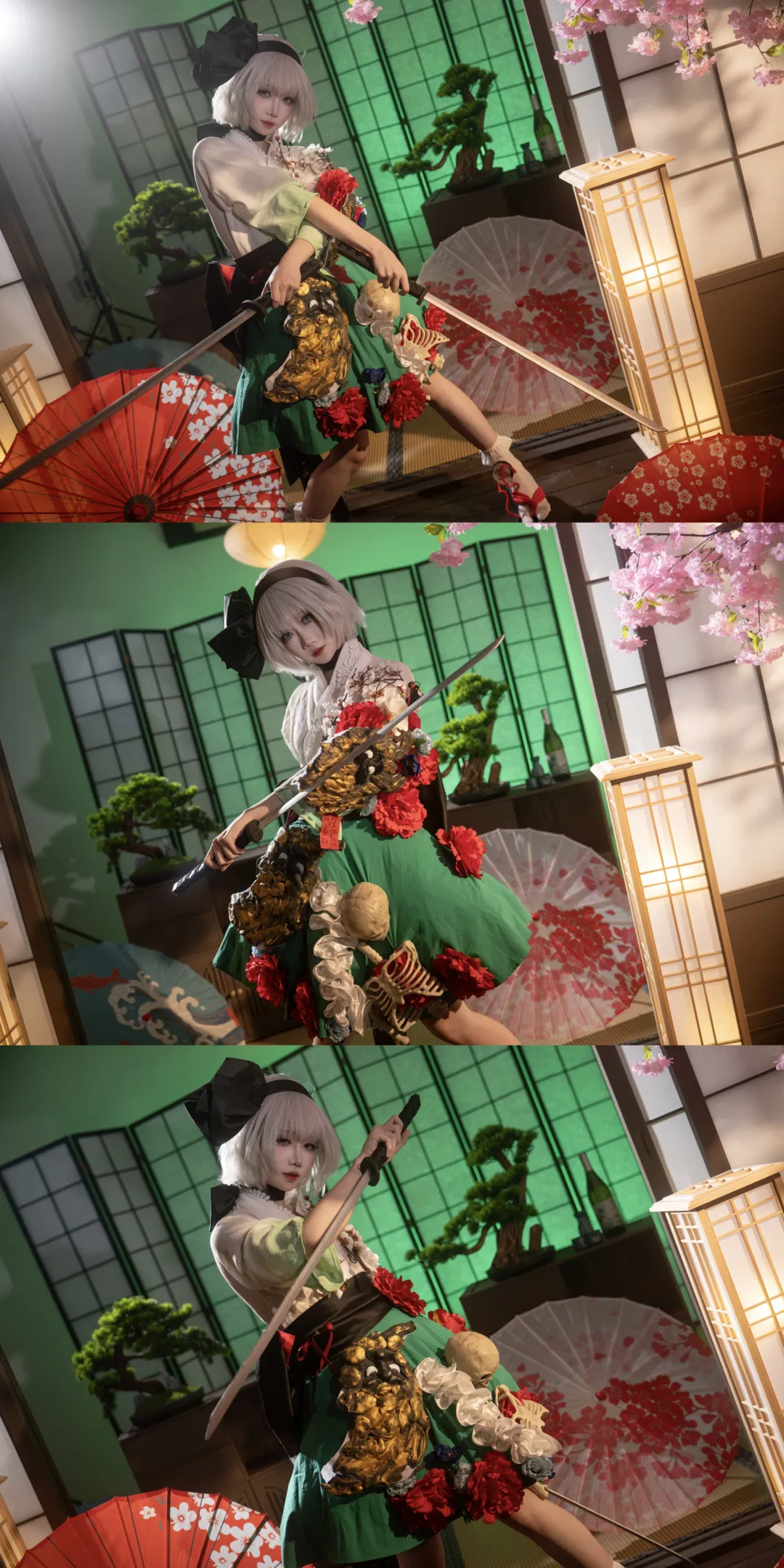 【魂魄妖夢cos】東方project半靈劍士的日式庭院斬擊 - 第 3 張