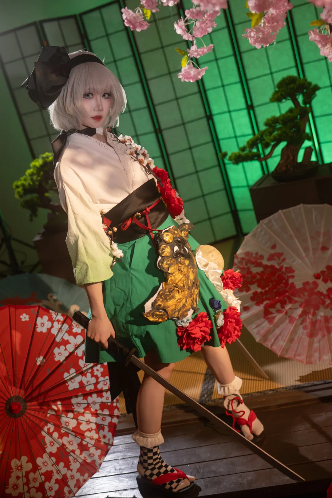 【魂魄妖夢cos】東方project半靈劍士的日式庭院斬擊 - 第 5 張