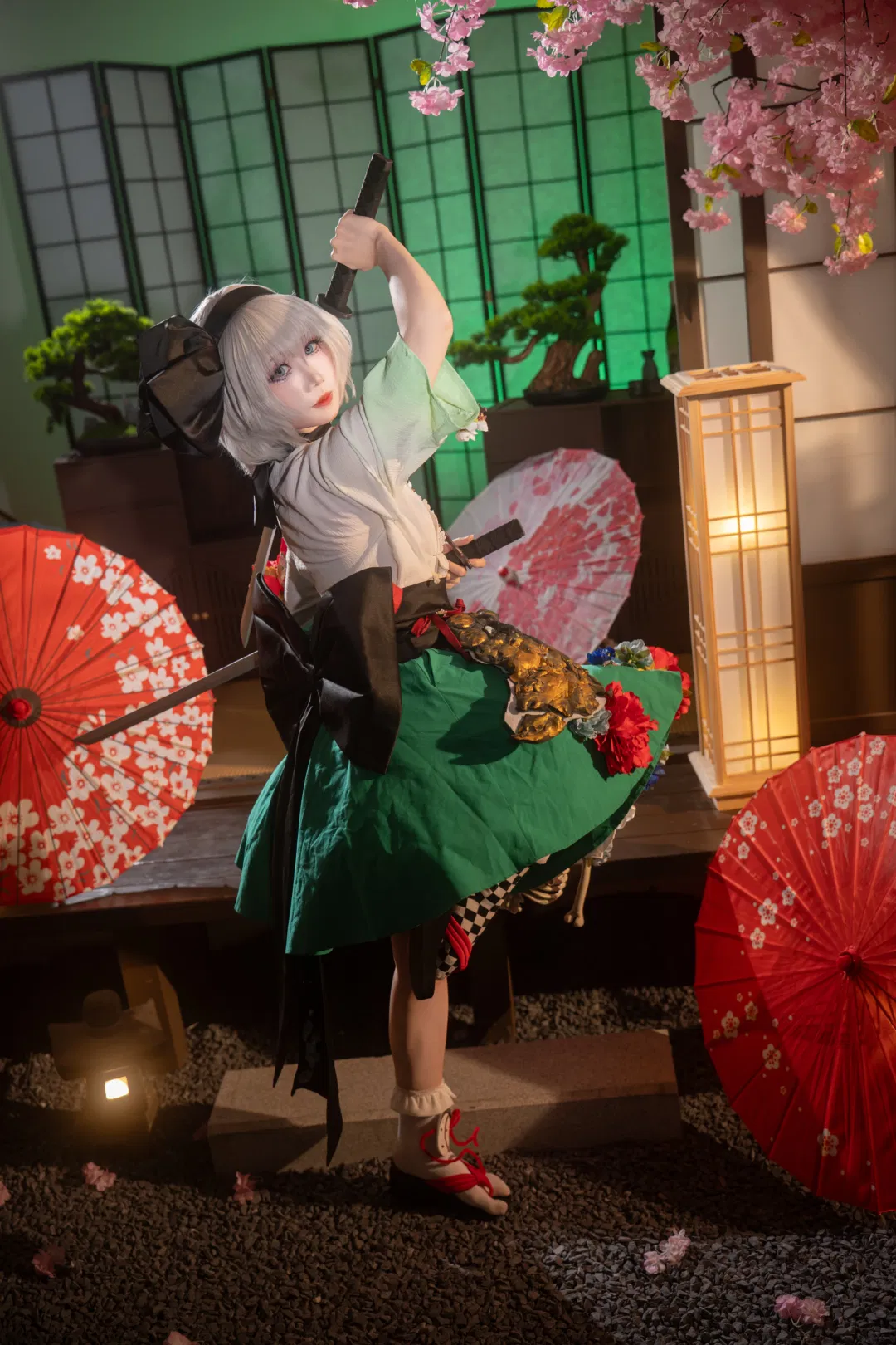 【魂魄妖夢cos】東方project半靈劍士的日式庭院斬擊 - 第 6 張