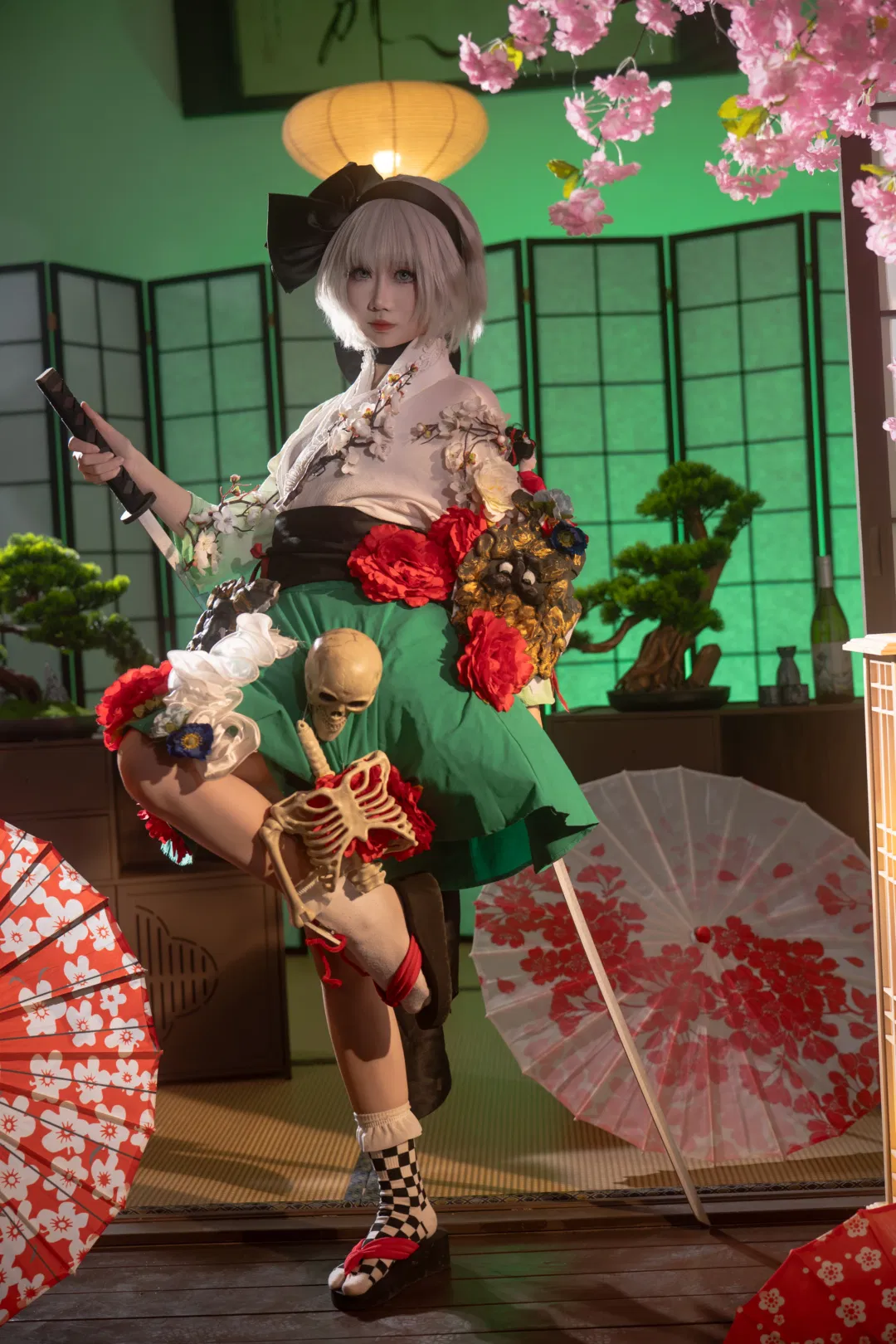 【魂魄妖夢cos】東方project半靈劍士的日式庭院斬擊 - 第 7 張