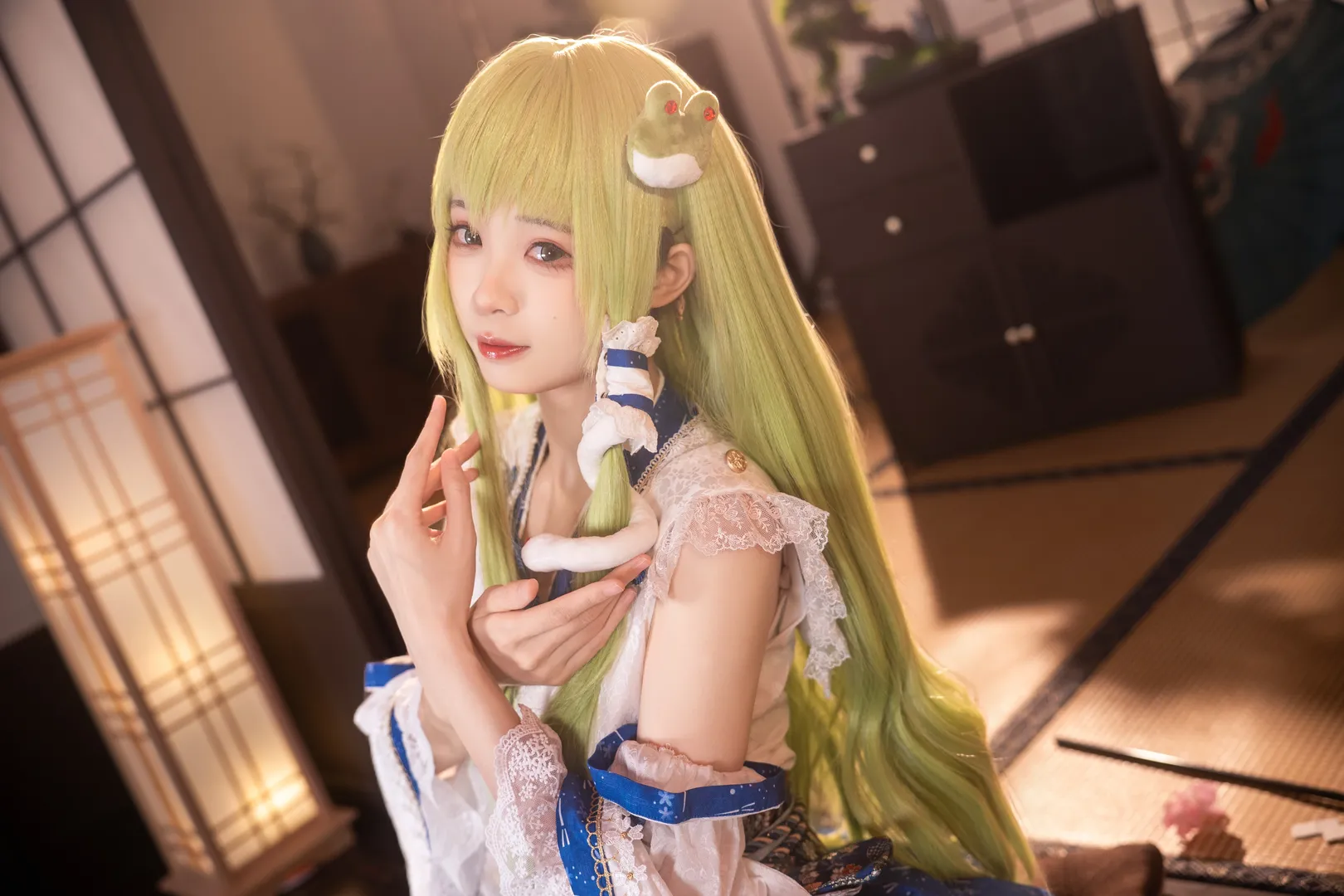 【东风谷早苗cos】东方Project巫女棚拍记录 - 第 11 张