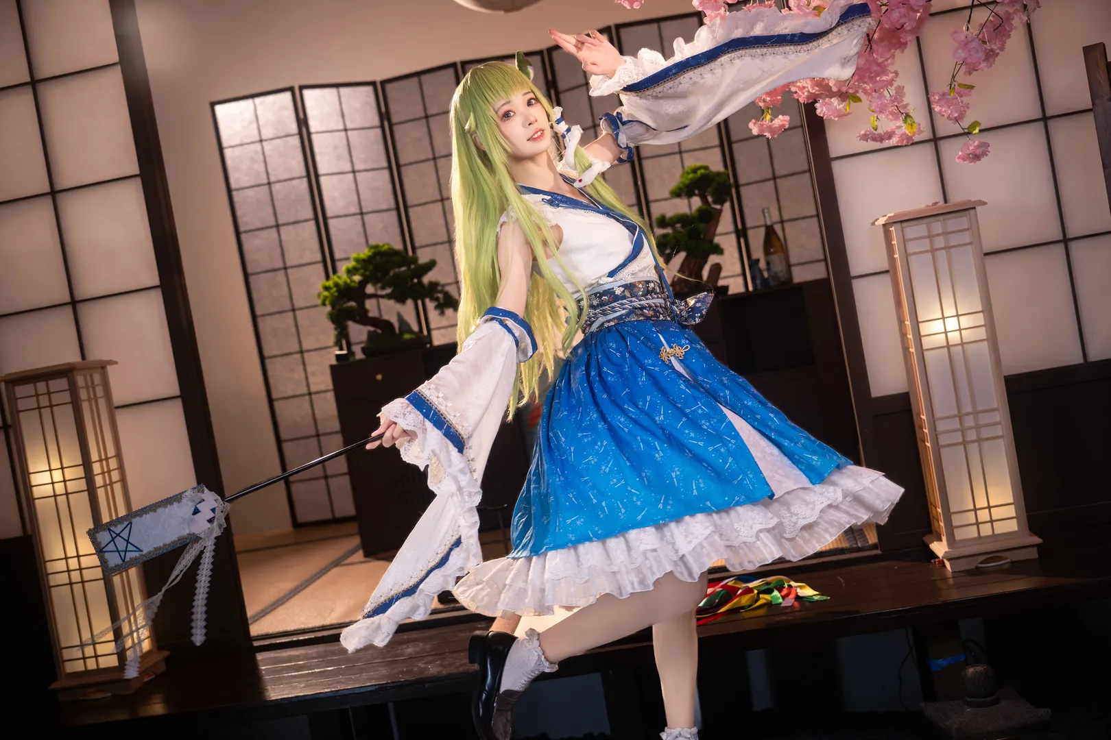 【东风谷早苗cos】东方Project巫女棚拍记录 - 第 3 张