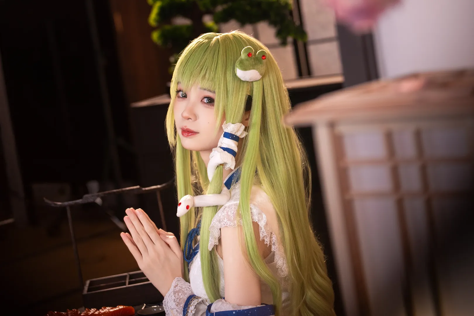 【东风谷早苗cos】东方Project巫女棚拍记录 - 第 4 张