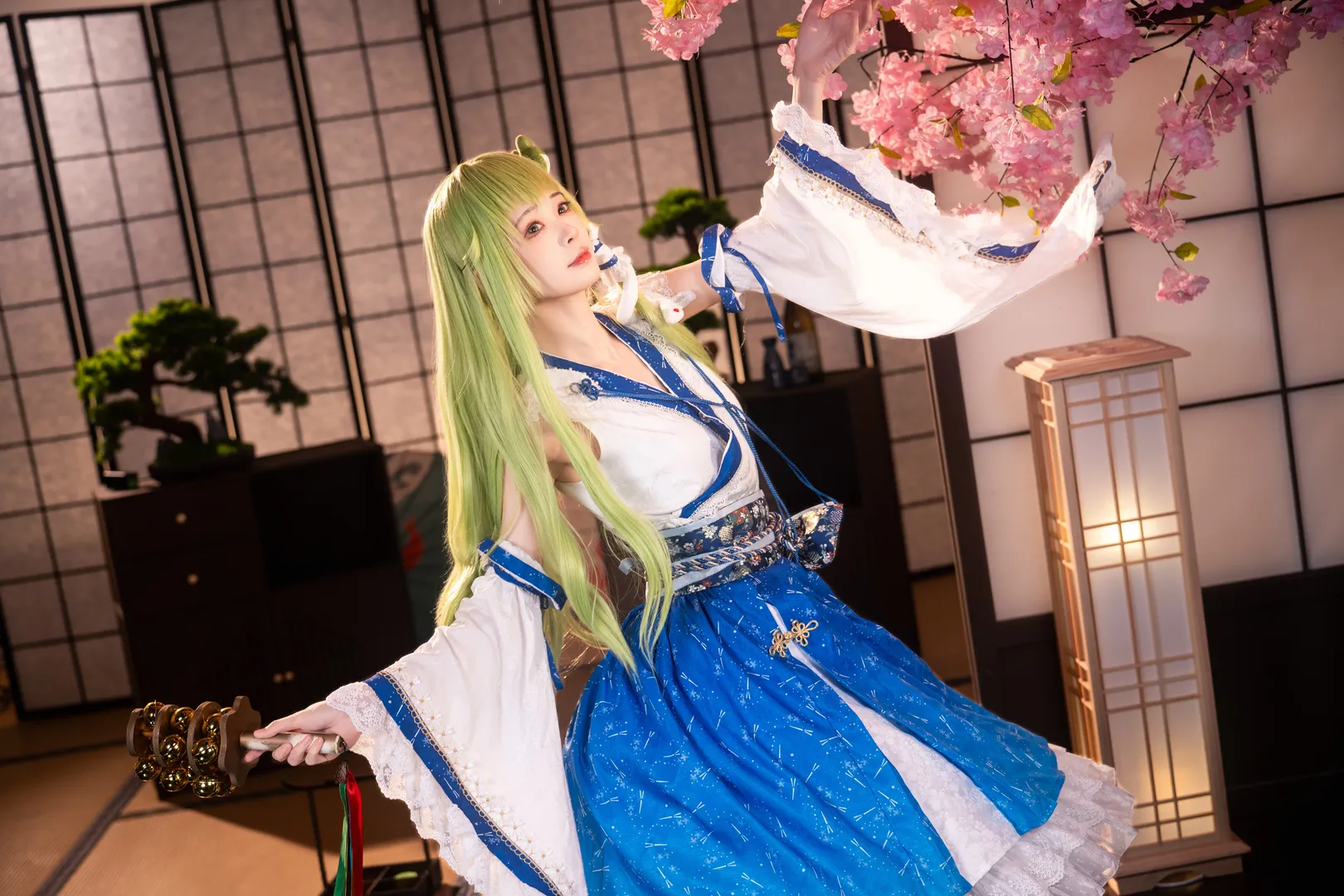 【东风谷早苗cos】东方Project巫女棚拍记录 - 第 9 张