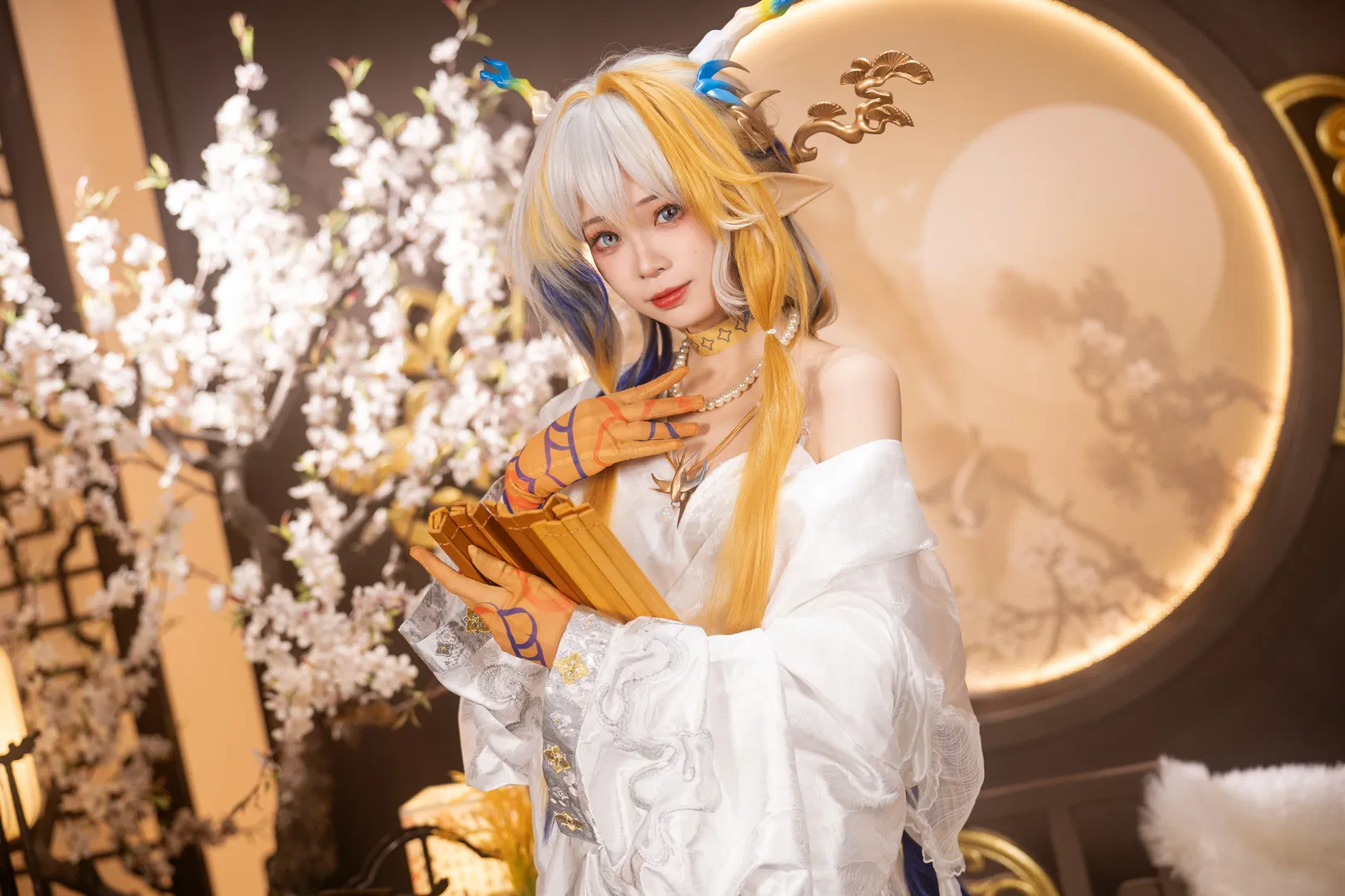 【黍cos】明日方舟音律黍，麦穗与长剑交织的国风幻想 - 第 3 张
