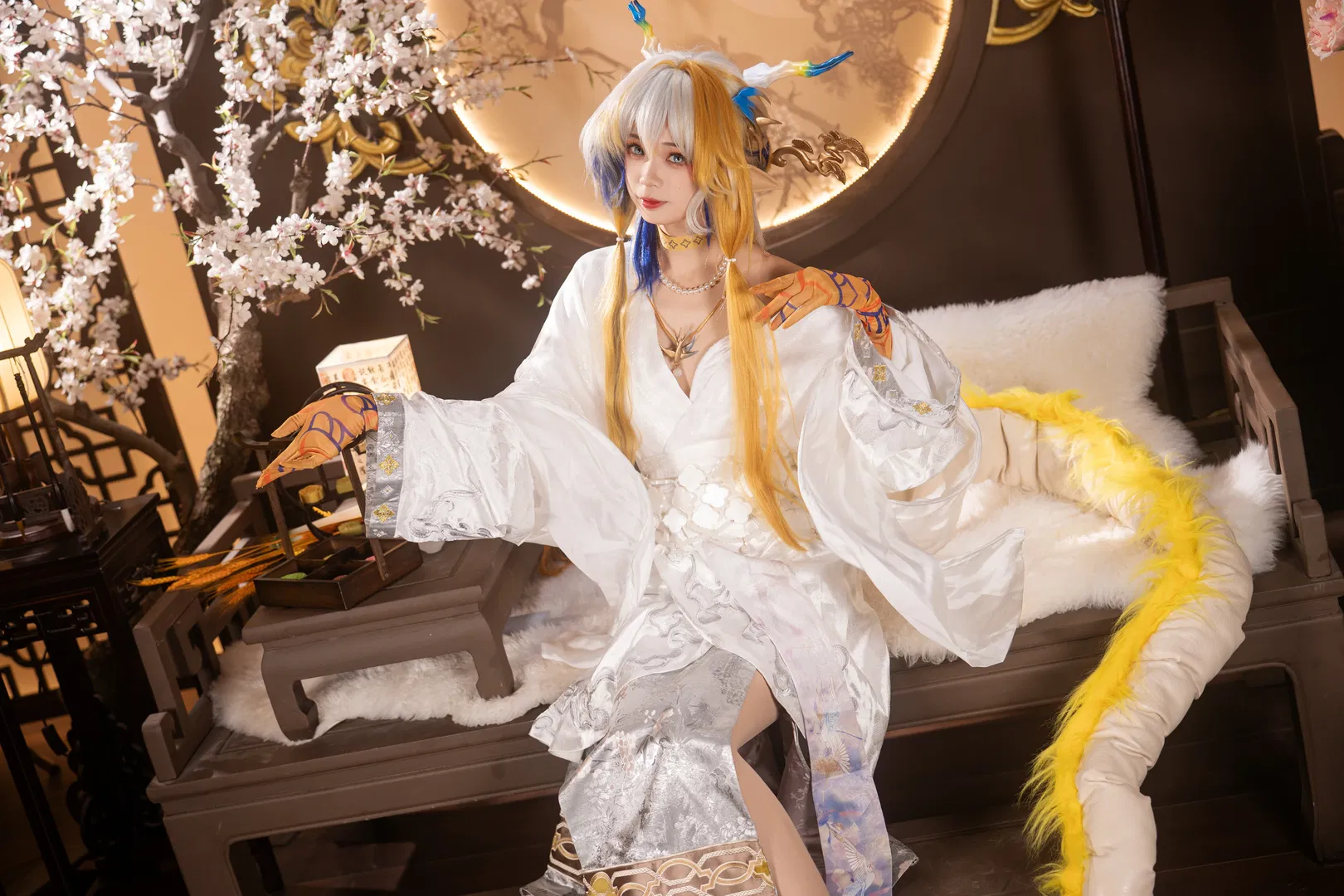 【黍cos】明日方舟音律黍，麦穗与长剑交织的国风幻想 - 第 6 张