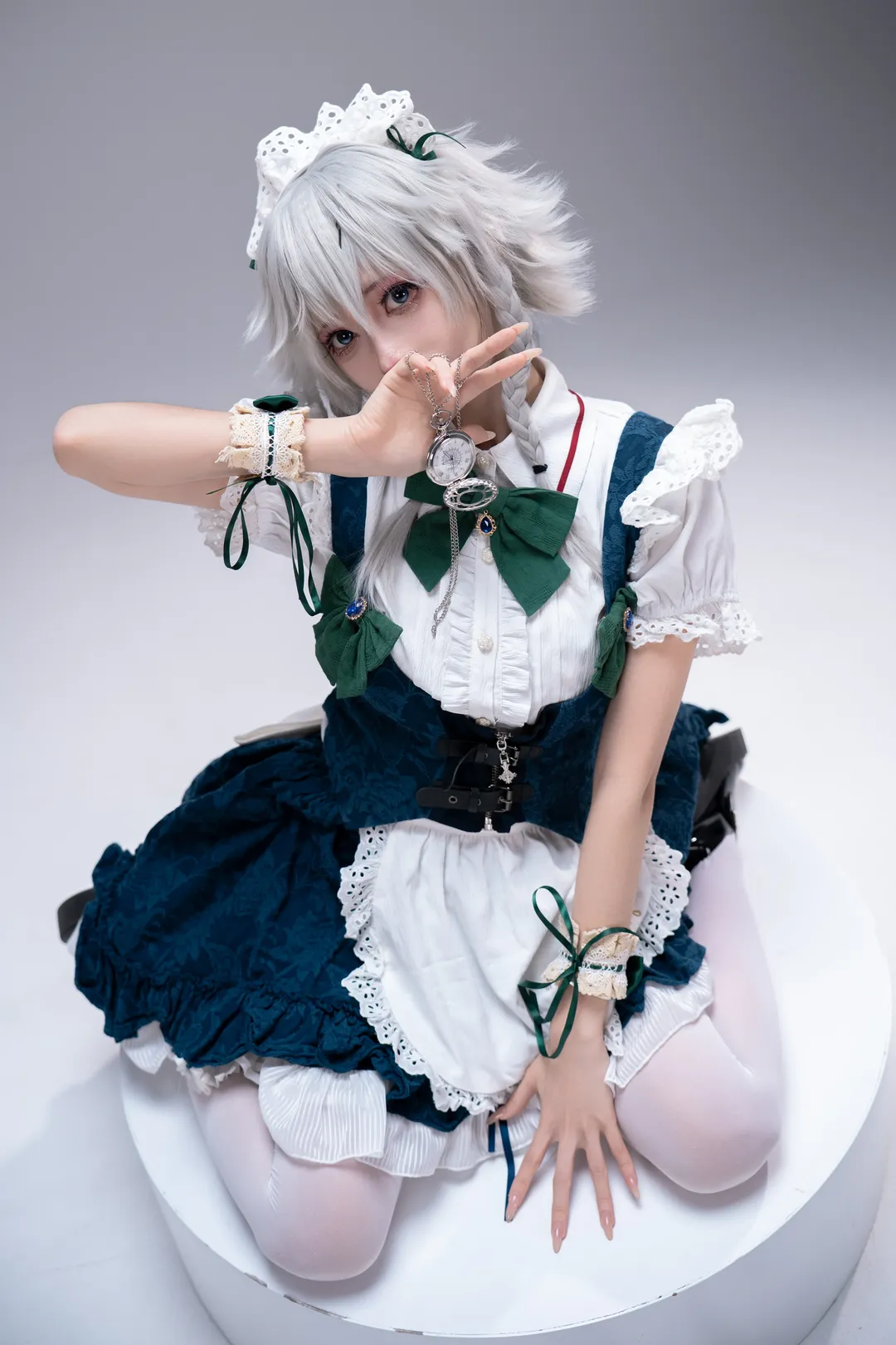 【十六夜咲夜cos】东方project红魔馆女仆的时停摄影记录 - 第 3 张