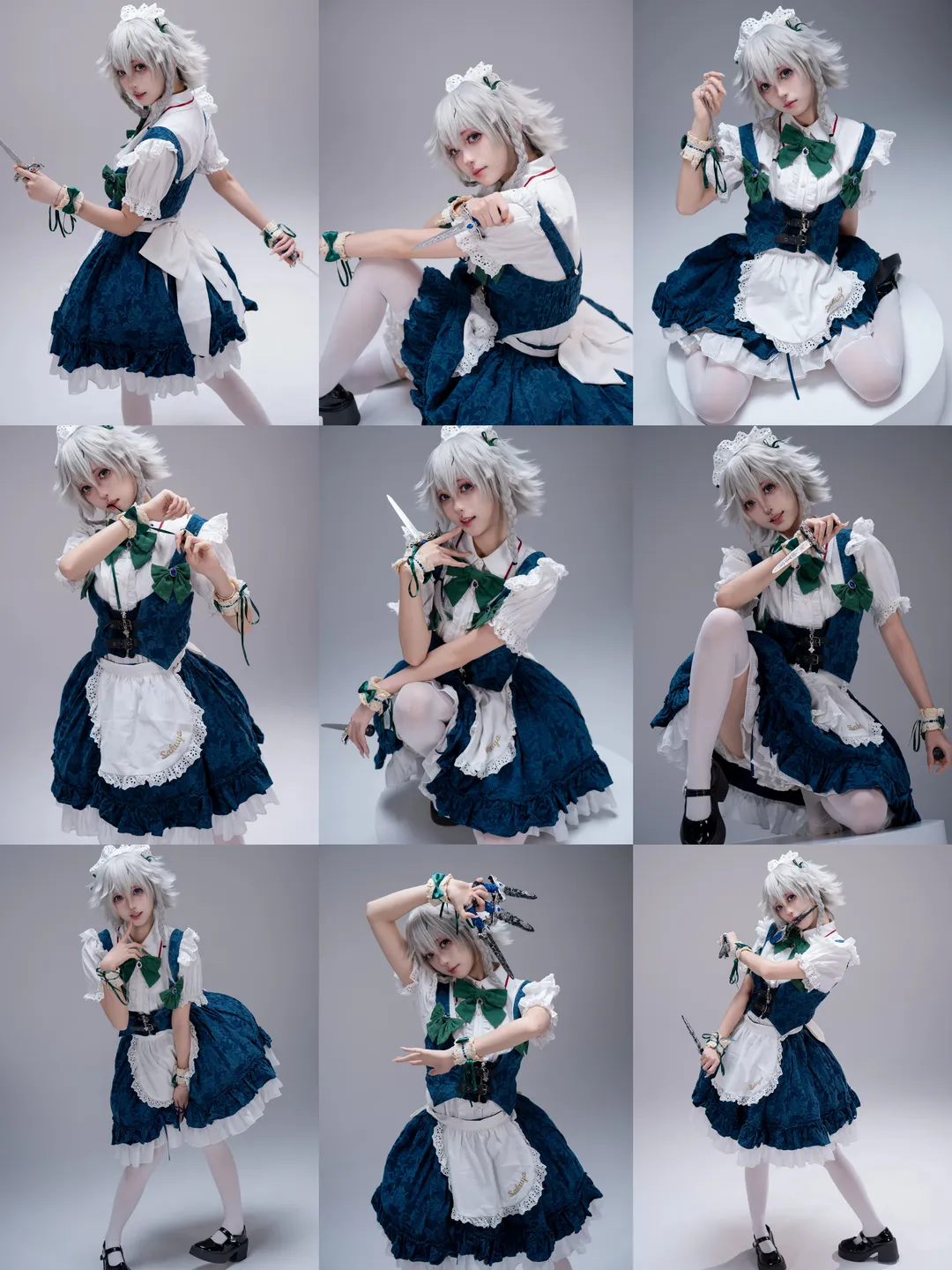 【十六夜咲夜cos】完美瀟灑的紅魔館女僕長 - 第 1 張