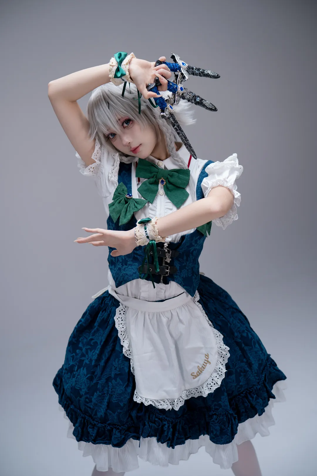 【十六夜咲夜cos】完美瀟灑的紅魔館女僕長 - 第 11 張