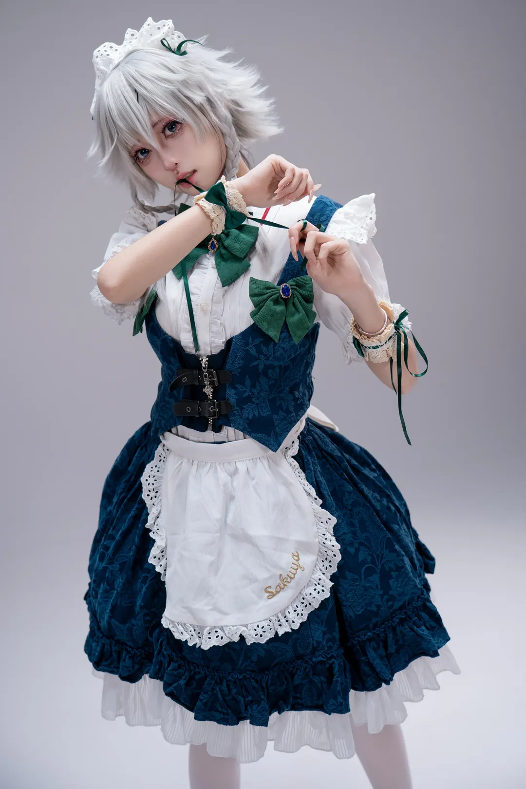 【十六夜咲夜cos】完美瀟灑的紅魔館女僕長 - 第 7 張
