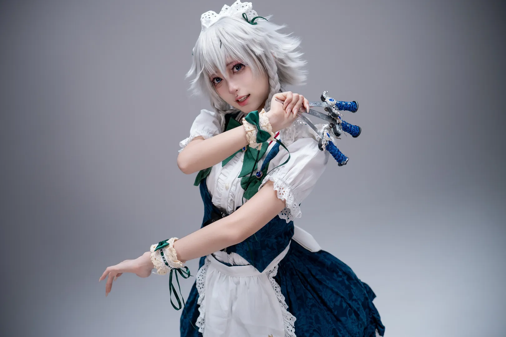 【十六夜咲夜cos】完美瀟灑的紅魔館女僕長 - 第 8 張