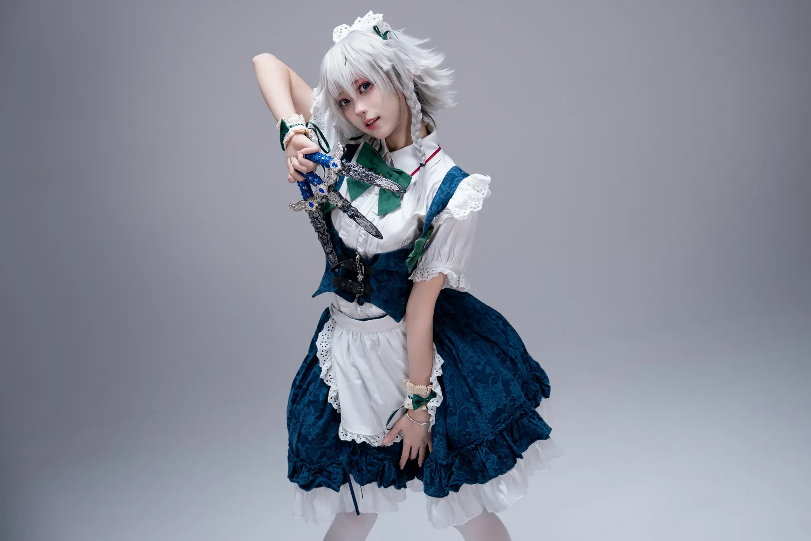 【十六夜咲夜cos】完美瀟灑的紅魔館女僕長 - 第 9 張