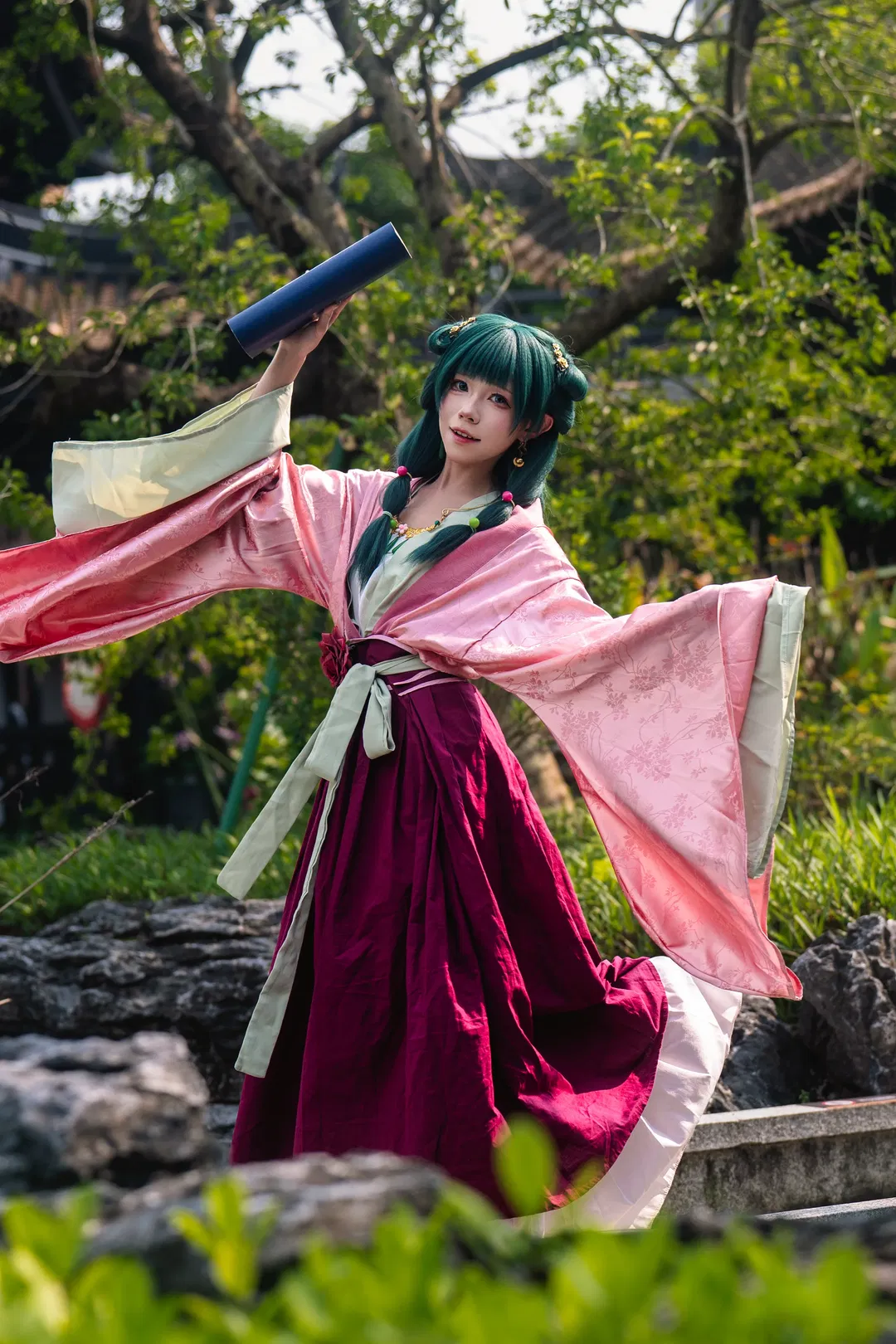 【貓貓cos】藥屋少女的呢喃 這套衣服的質感真的很絕 - 第 2 張