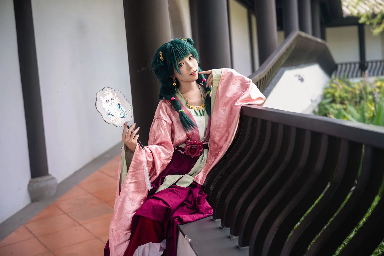 【貓貓cos】藥屋少女的呢喃 這套衣服的質感真的很絕 - 第 3 張