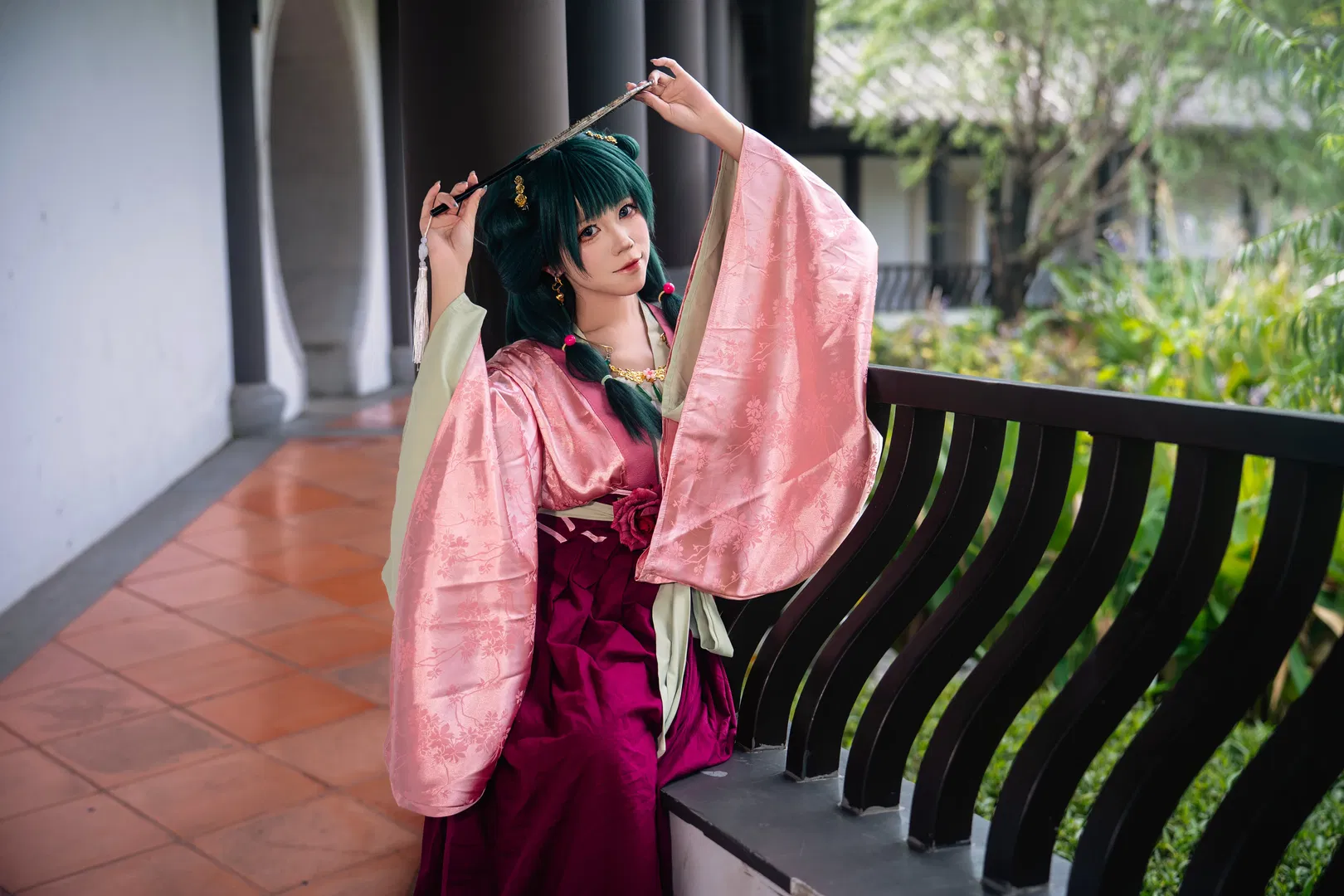 【貓貓cos】藥屋少女的呢喃 這套衣服的質感真的很絕 - 第 4 張