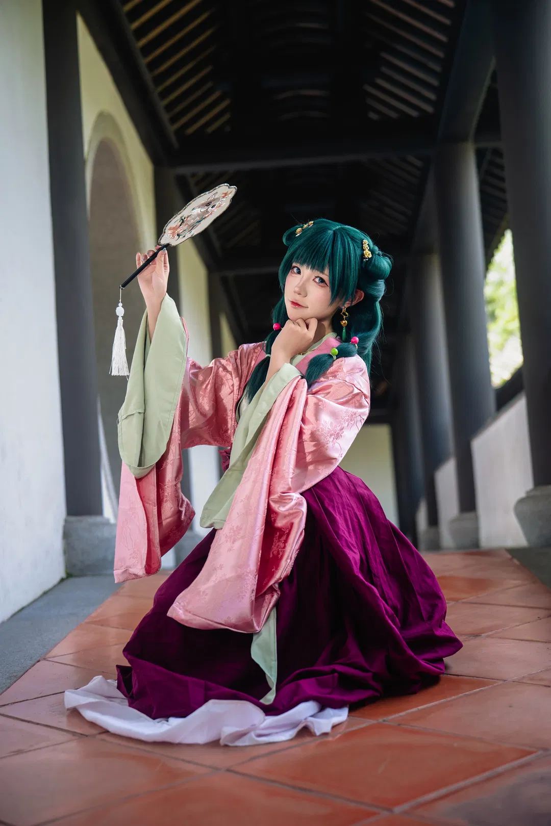 【貓貓cos】藥屋少女的呢喃 這套衣服的質感真的很絕 - 第 5 張