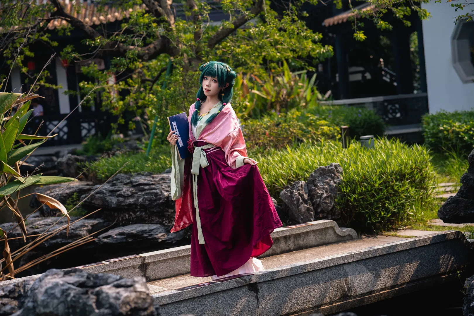 【貓貓cos】藥屋少女的呢喃 這套衣服的質感真的很絕 - 第 7 張