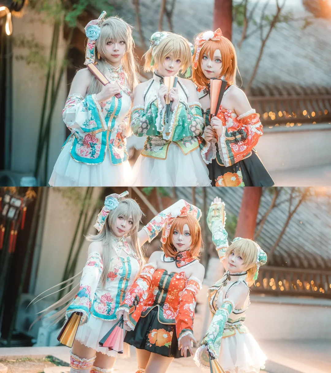 【小泉花陽cos】LoveLive! 古建庭院的旗袍覺醒時刻 - 第 2 張