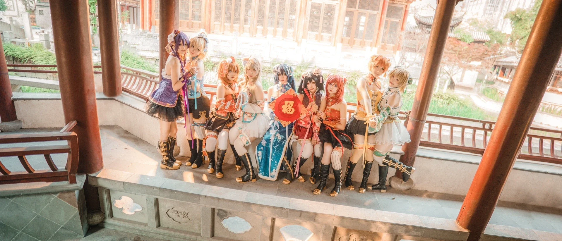 【小泉花陽cos】LoveLive! 古建庭院的旗袍覺醒時刻 - 第 4 張