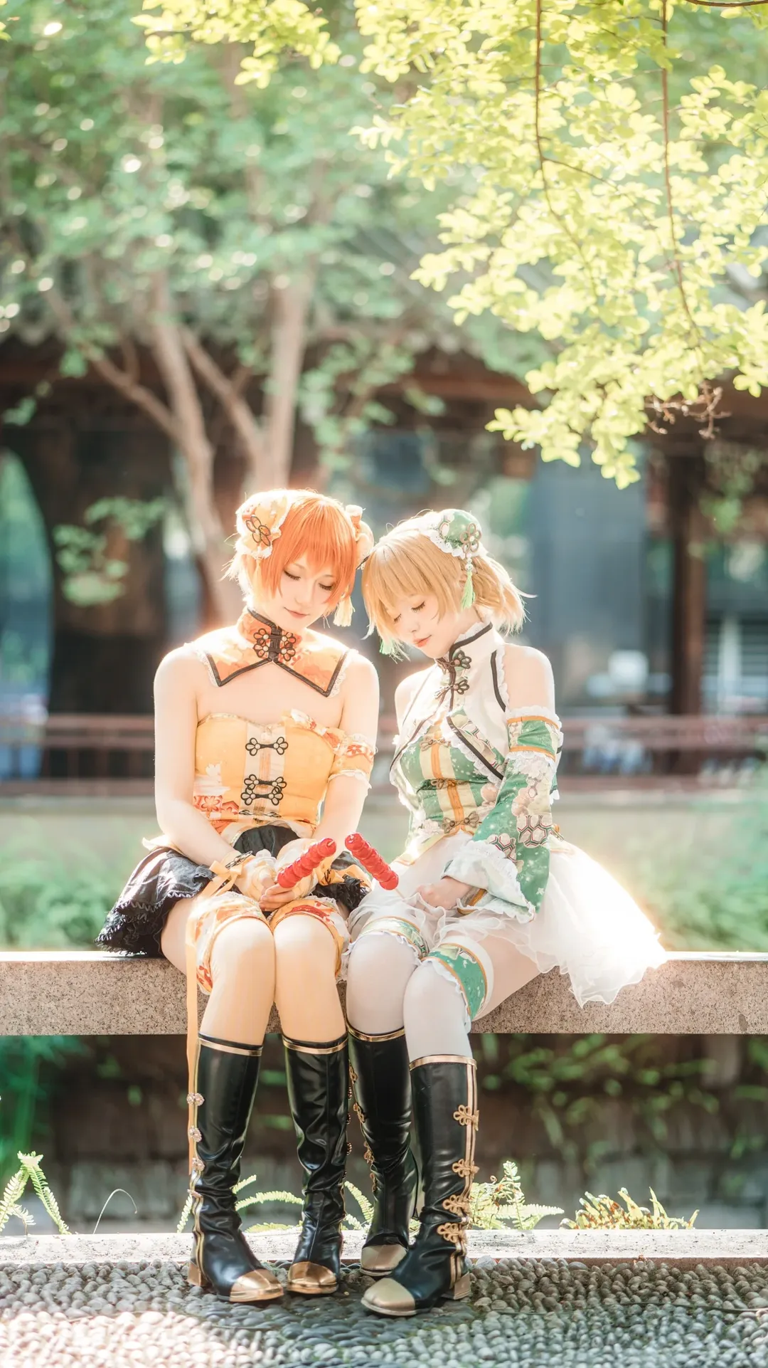【小泉花陽cos】LoveLive!旗袍覺醒的春日外景存貨 - 第 1 張