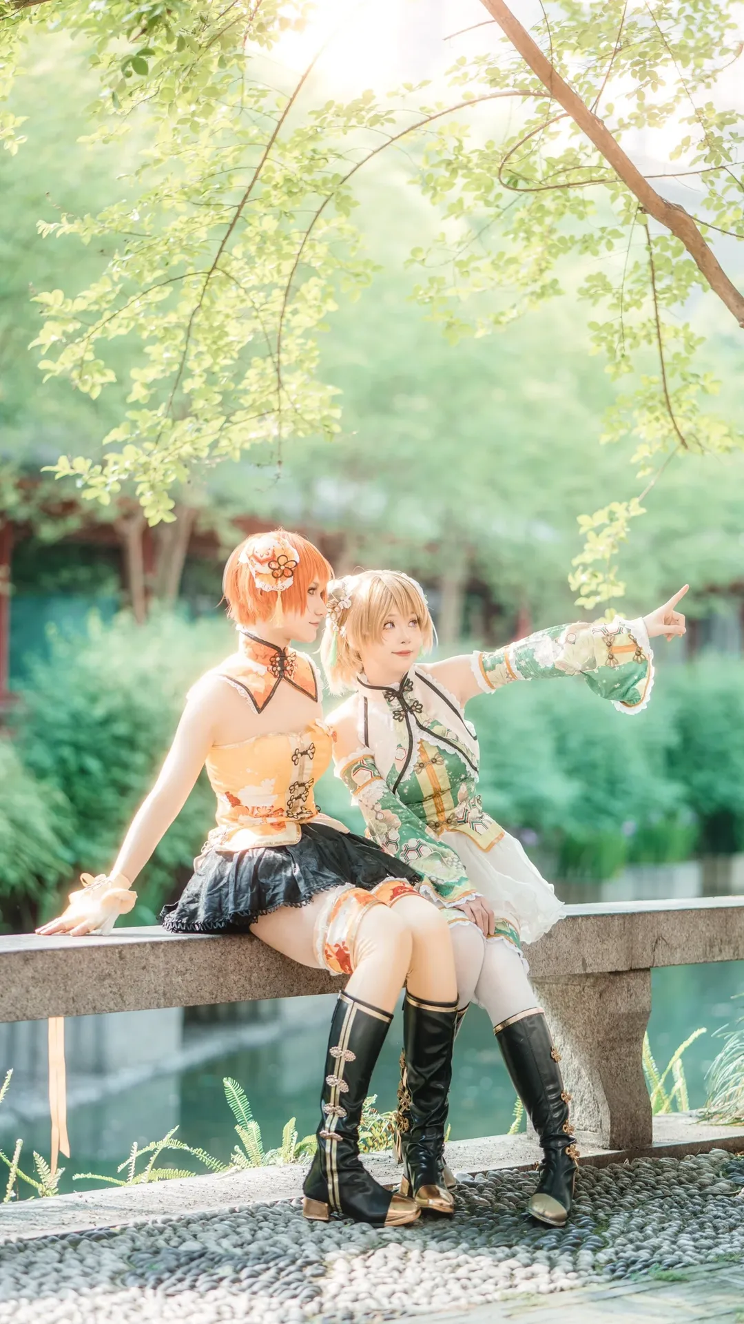 【小泉花陽cos】LoveLive!旗袍覺醒的春日外景存貨 - 第 2 張