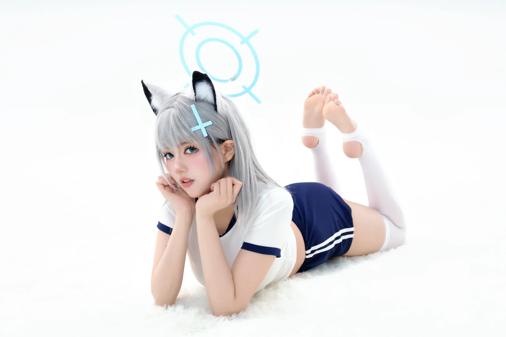 【砂狼白子cos】蔚蓝档案的运动系休闲时刻 - 第 1 张