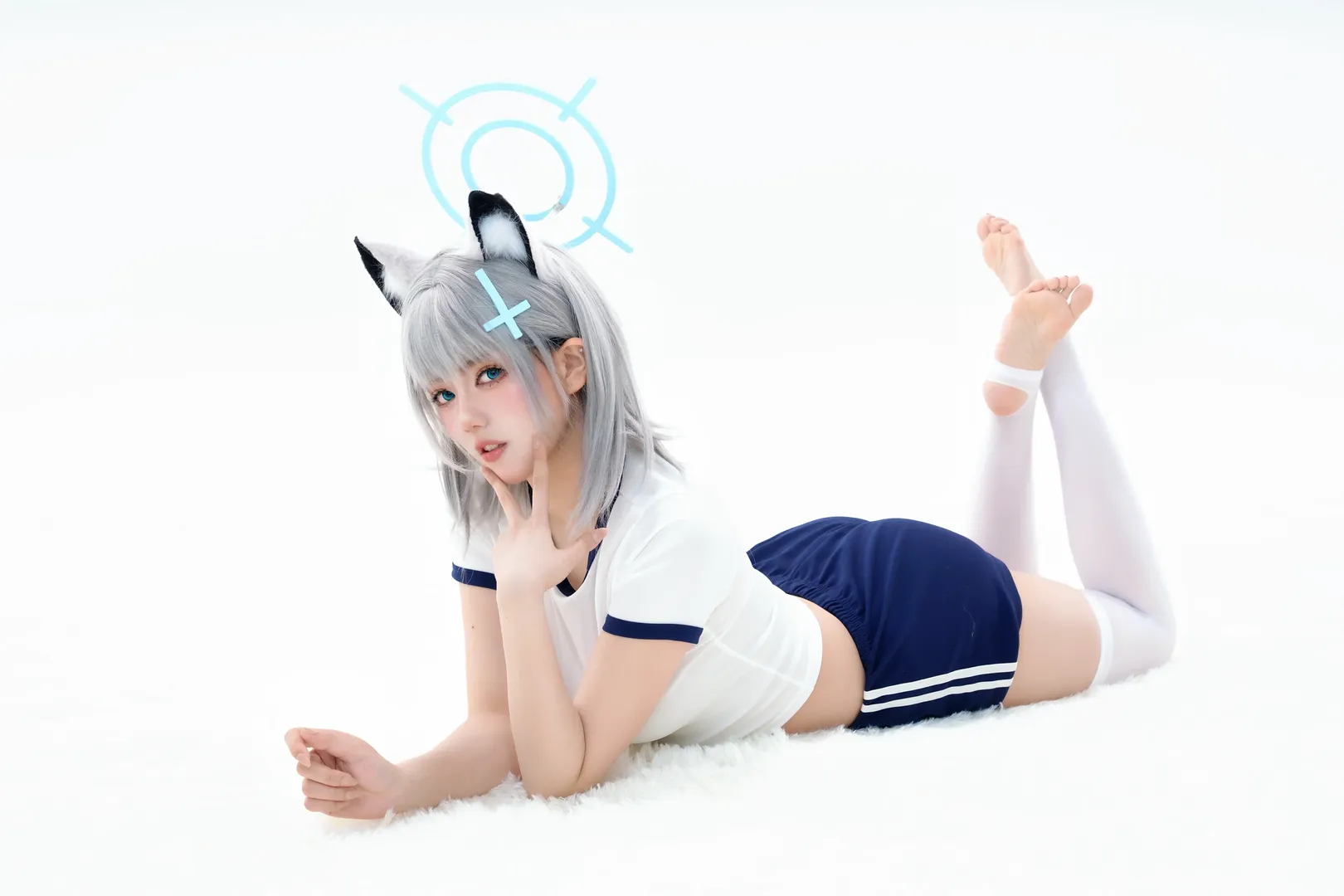 【砂狼白子cos】蔚蓝档案的运动系休闲时刻 - 第 2 张