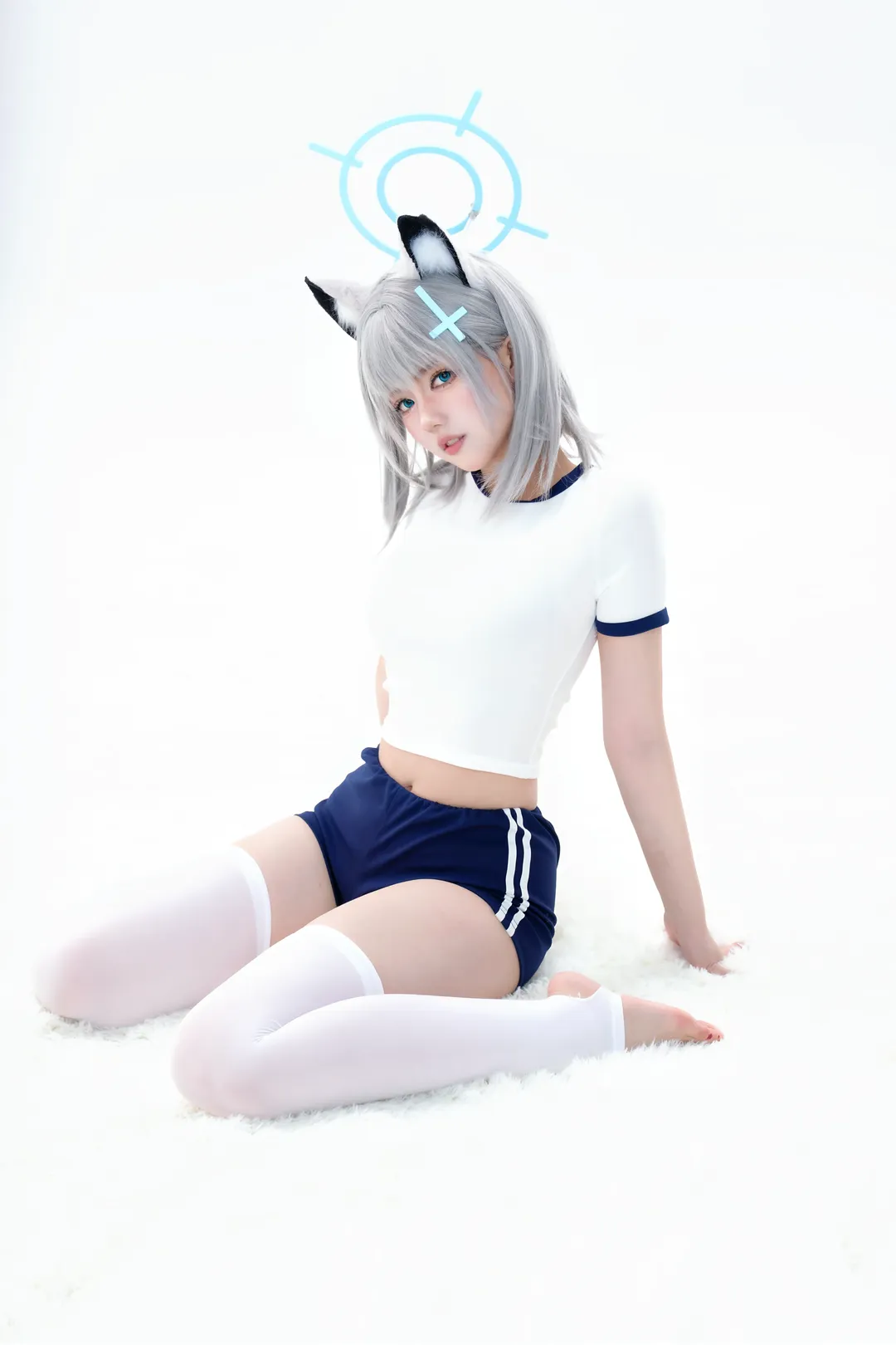 【砂狼白子cos】蔚蓝档案的运动系休闲时刻 - 第 3 张
