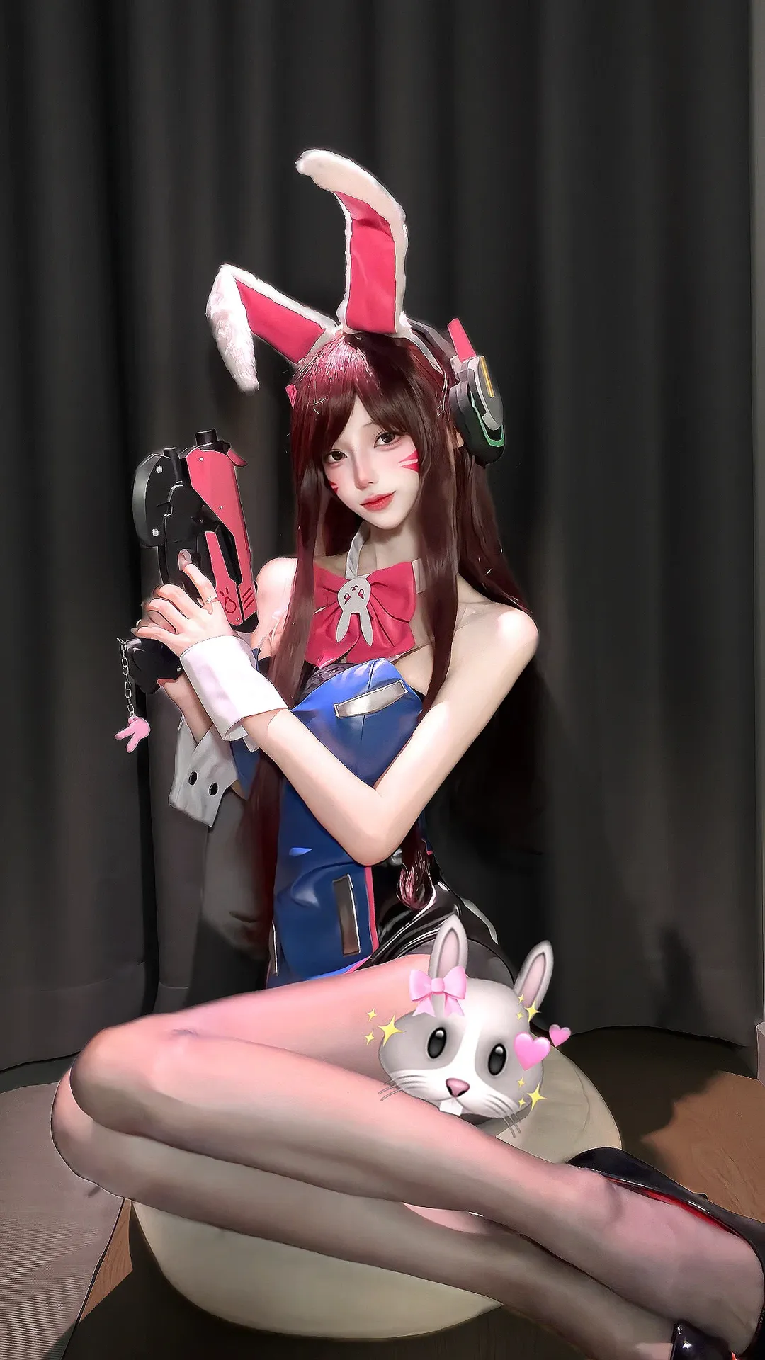 【宋哈娜cos】守望先鋒，戰衣與兔耳的拍攝心得 - 第 1 張