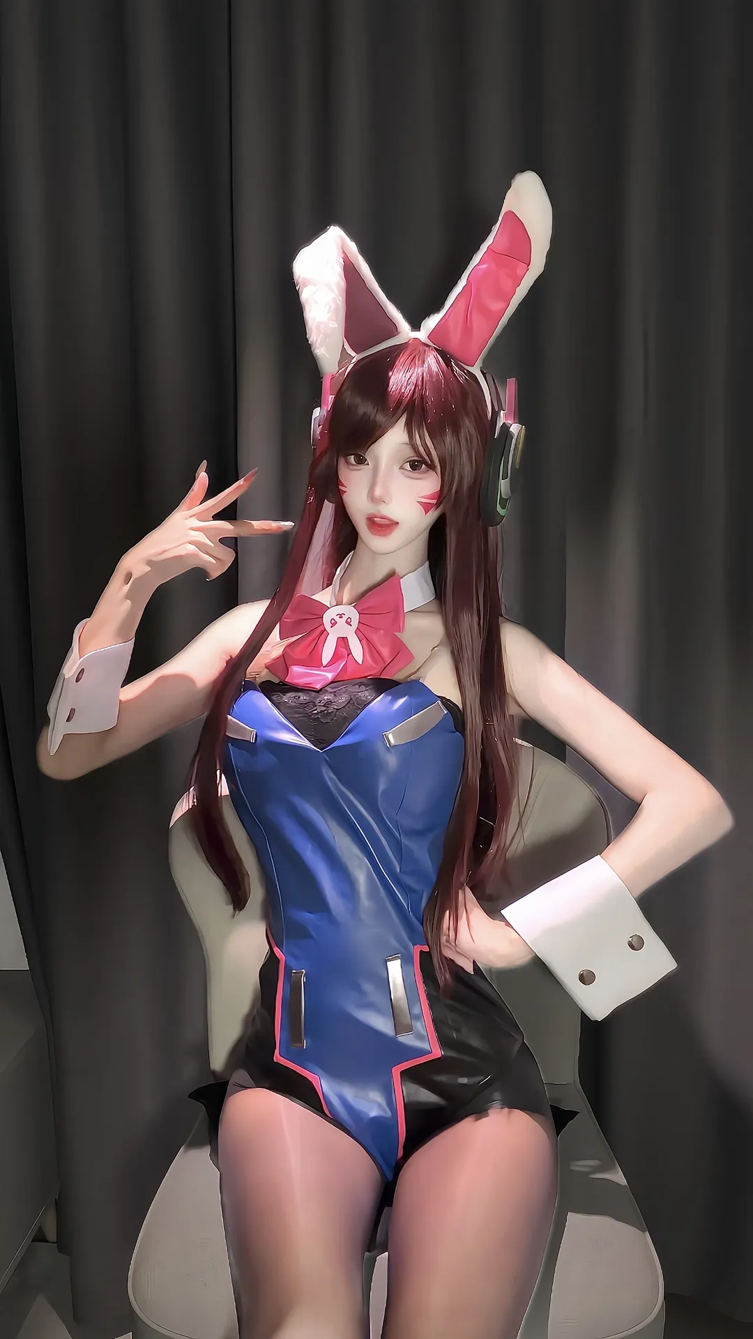 【宋哈娜cos】守望先鋒，戰衣與兔耳的拍攝心得 - 第 2 張