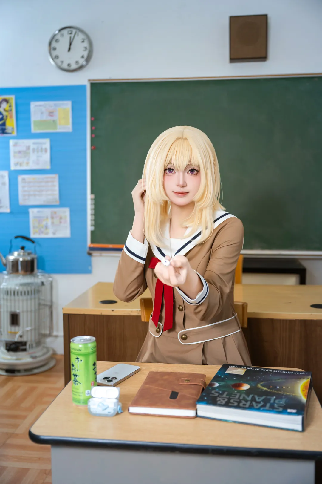 【三角初华cos】在教室里的日常拍摄记录 - 第 6 张