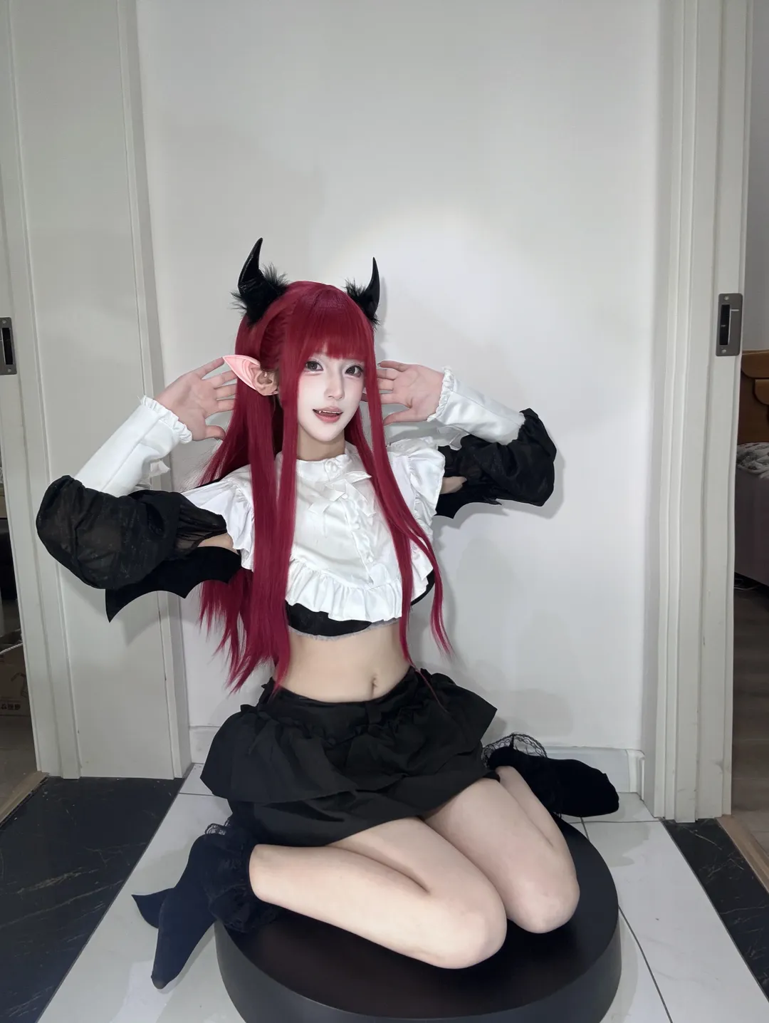【喜多川海梦cos】更衣人偶坠入爱河，魅魔造型的心动邀约 - 第 1 张