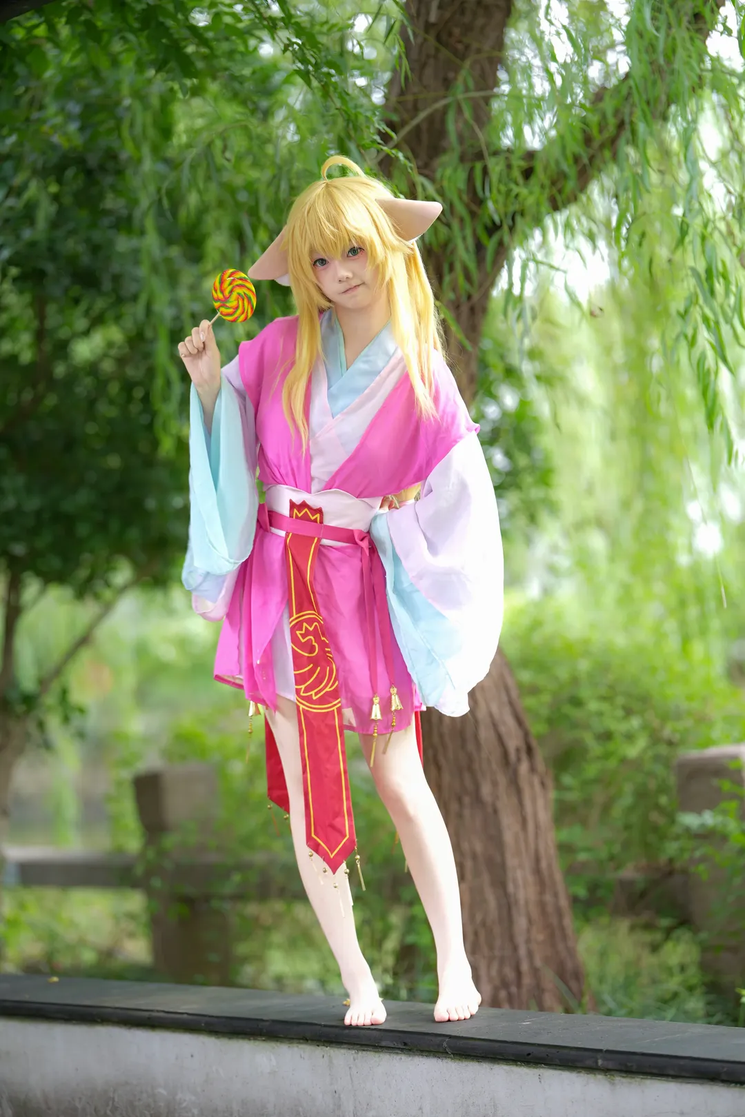 【涂山苏苏cos】狐妖小红娘中我的唯一希望，为了你上山下海 - 第 2 张
