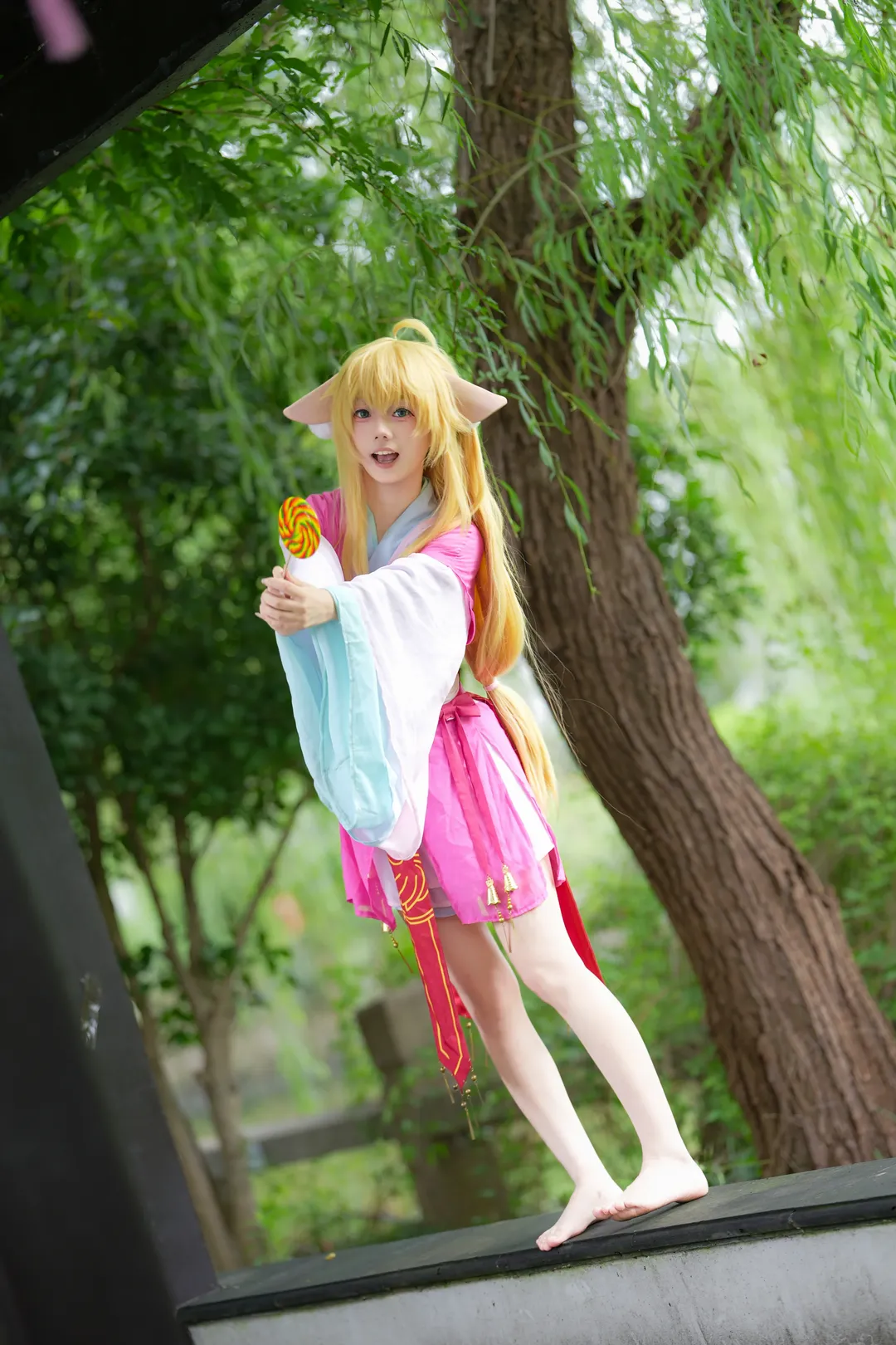 【涂山苏苏cos】狐妖小红娘中我的唯一希望，为了你上山下海 - 第 3 张