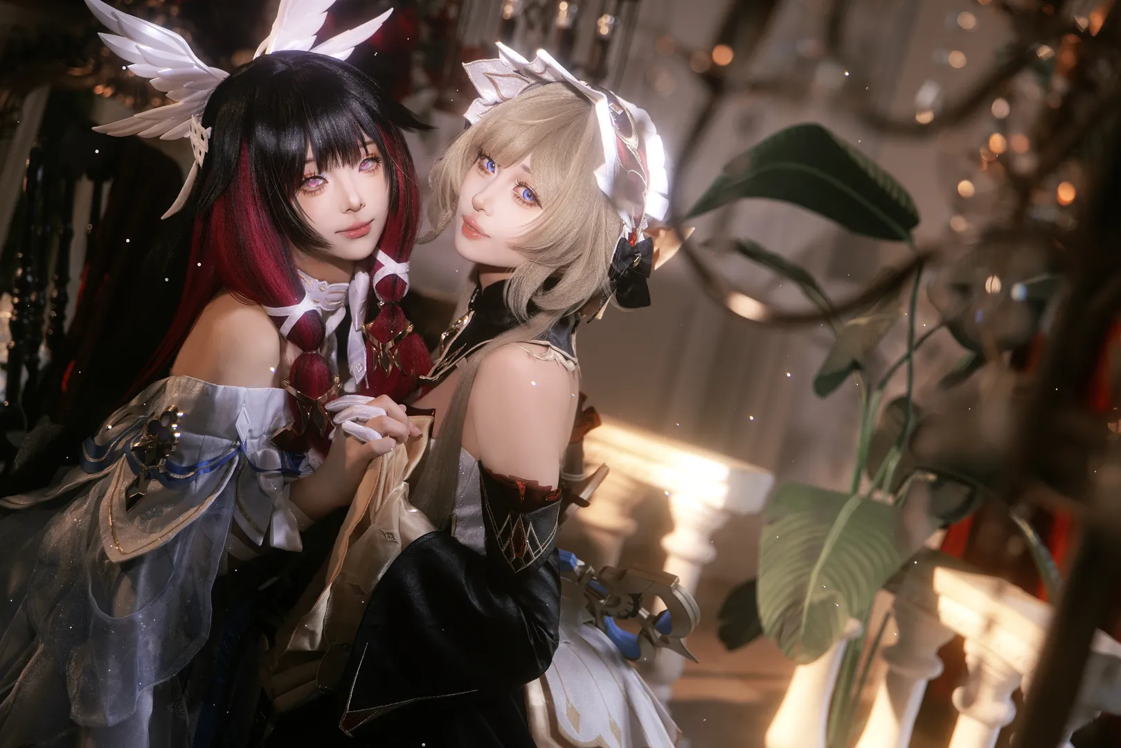 【桑多涅cos】原神木偶与少女的复古茶会 - 第 3 张