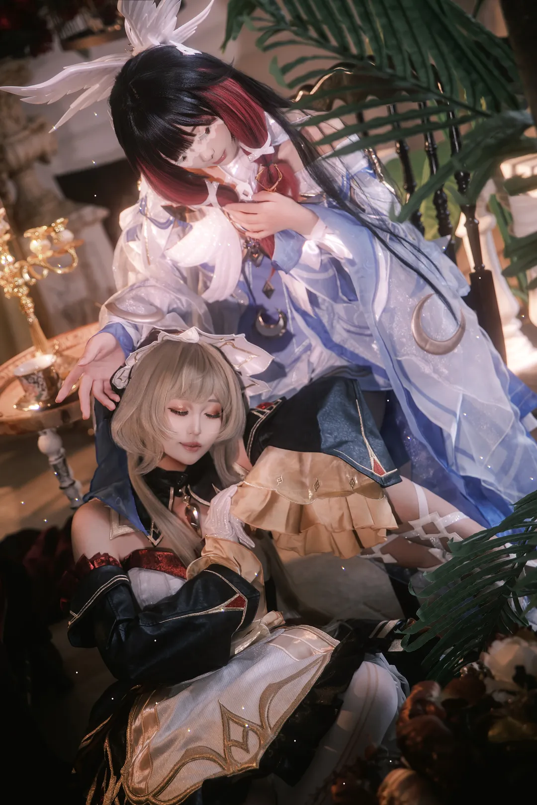 【桑多涅cos】原神木偶与少女的复古茶会 - 第 4 张