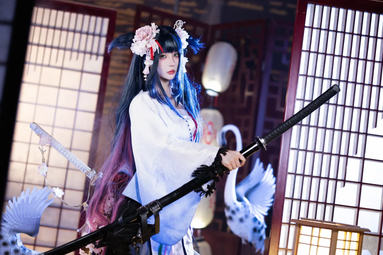 【澪cos】明日方舟正片，和风与刀的碰撞 - 第 4 张