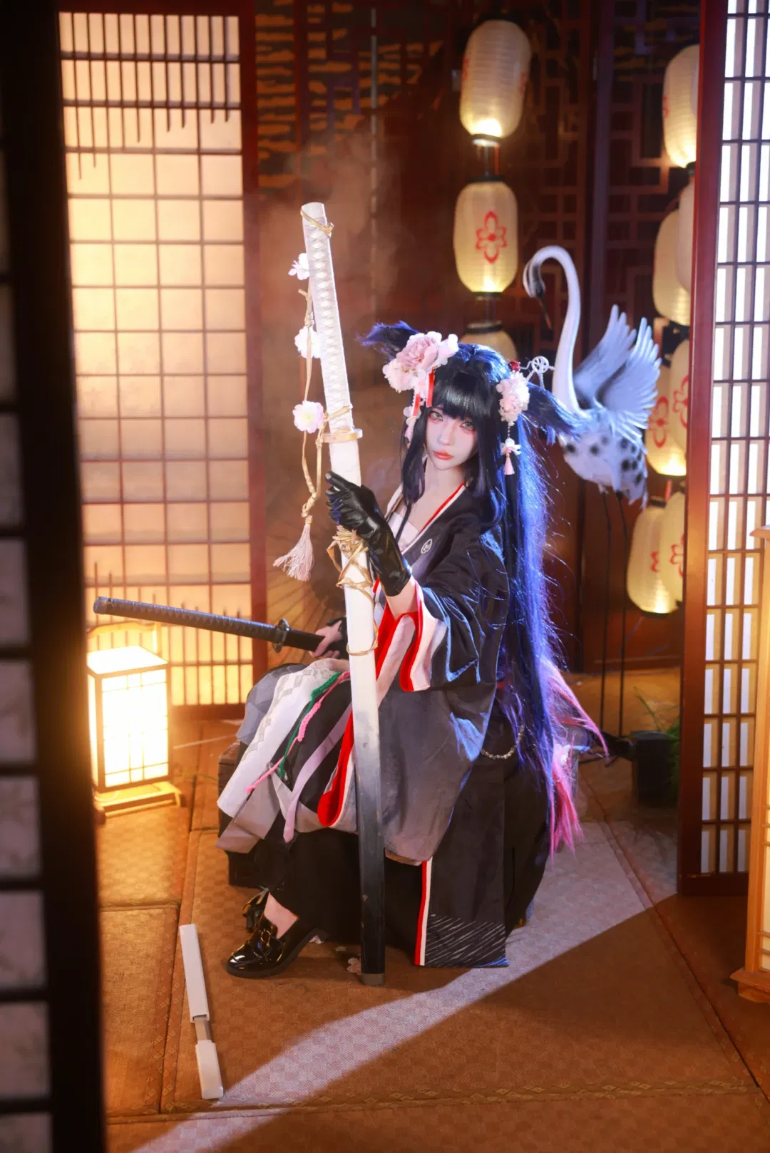 【澪cos】明日方舟正片，和风与刀的碰撞 - 第 5 张