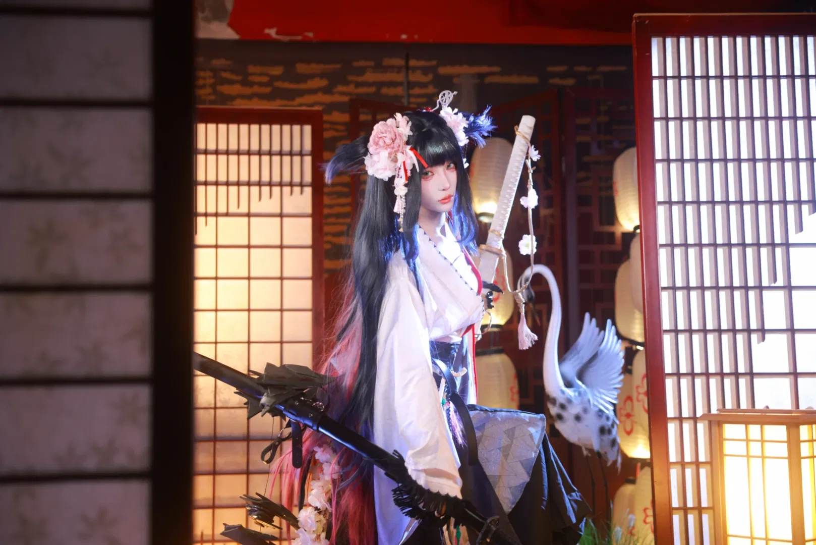 【澪cos】明日方舟正片，和风与刀的碰撞 - 第 6 张